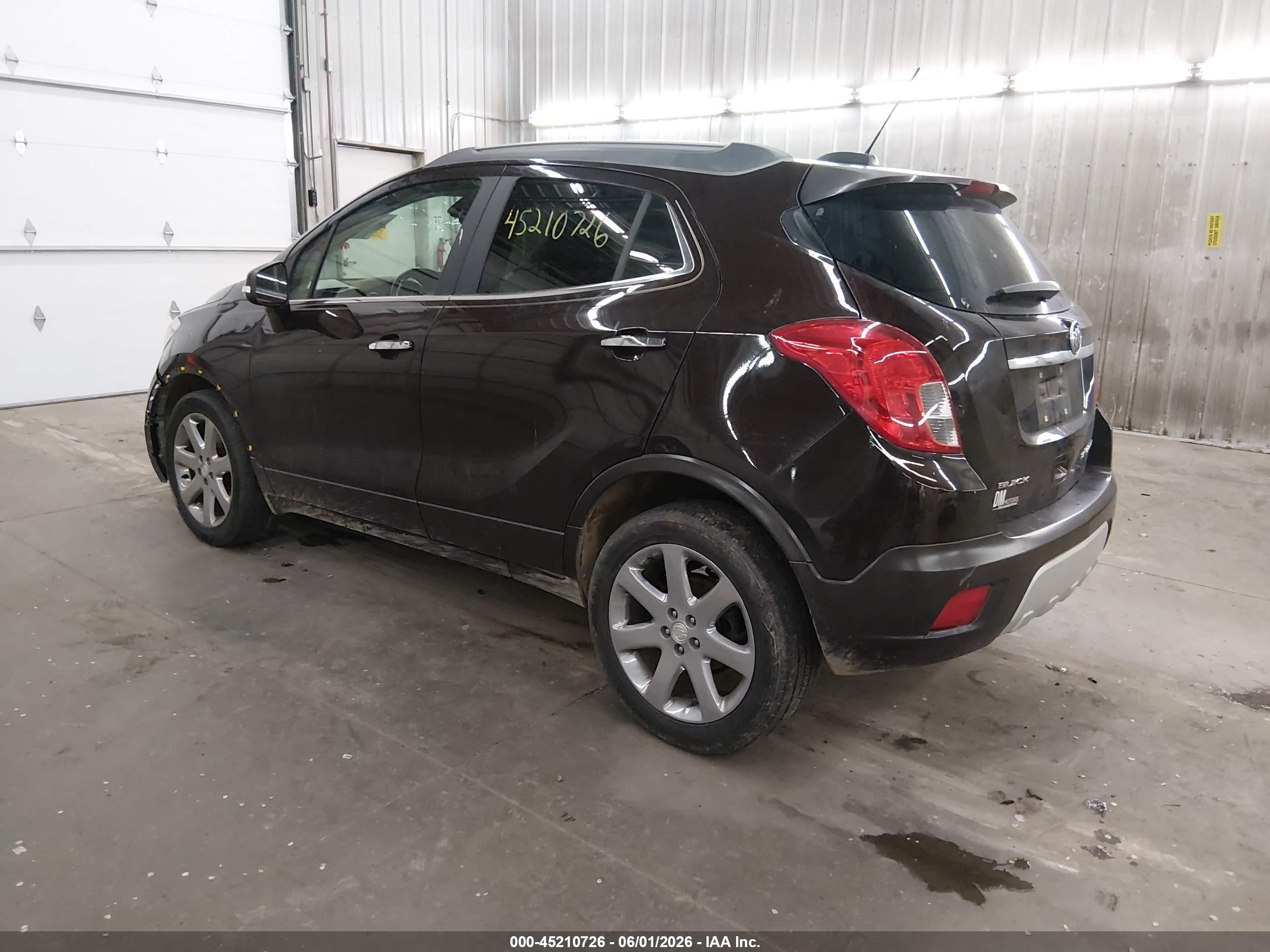 2015 Buick Encore Leather Brown vin: KL4CJCSB2FB036709