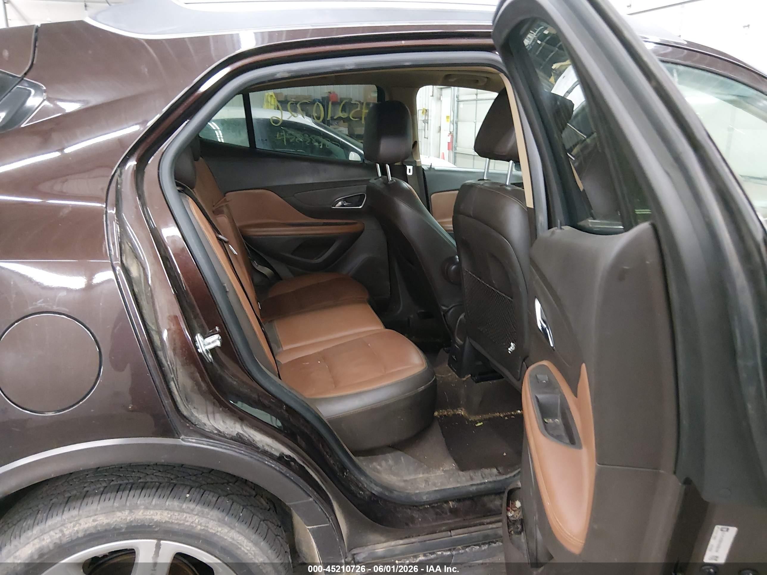 2015 Buick Encore Leather Brown vin: KL4CJCSB2FB036709