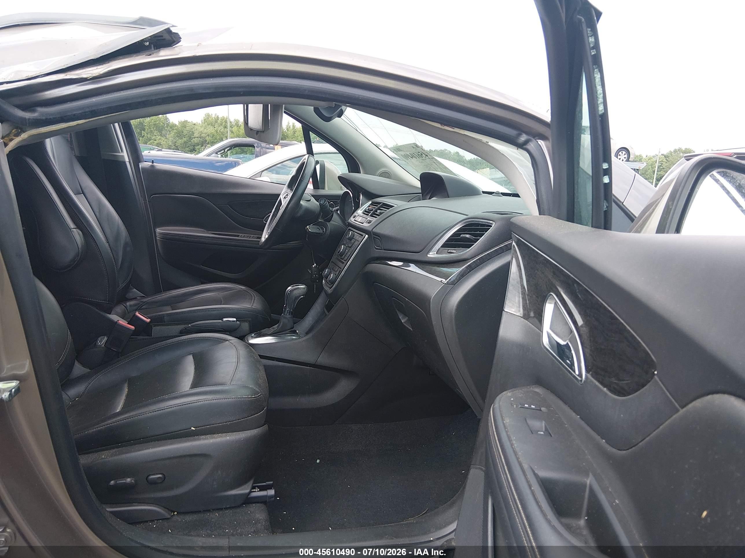 2015 Buick Encore Leather Pewter vin: KL4CJCSB2FB067040