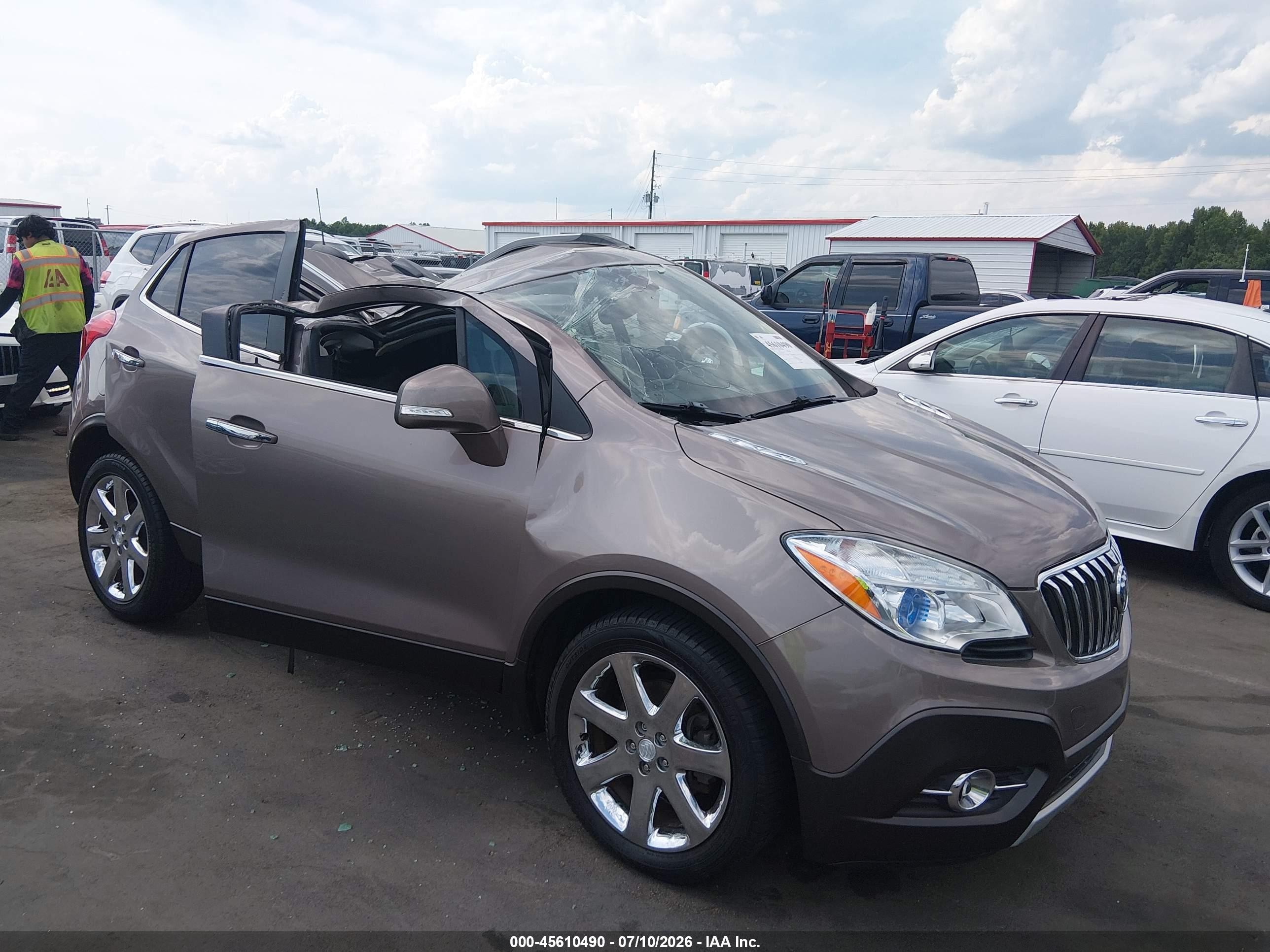 2015 Buick Encore Leather Pewter vin: KL4CJCSB2FB067040