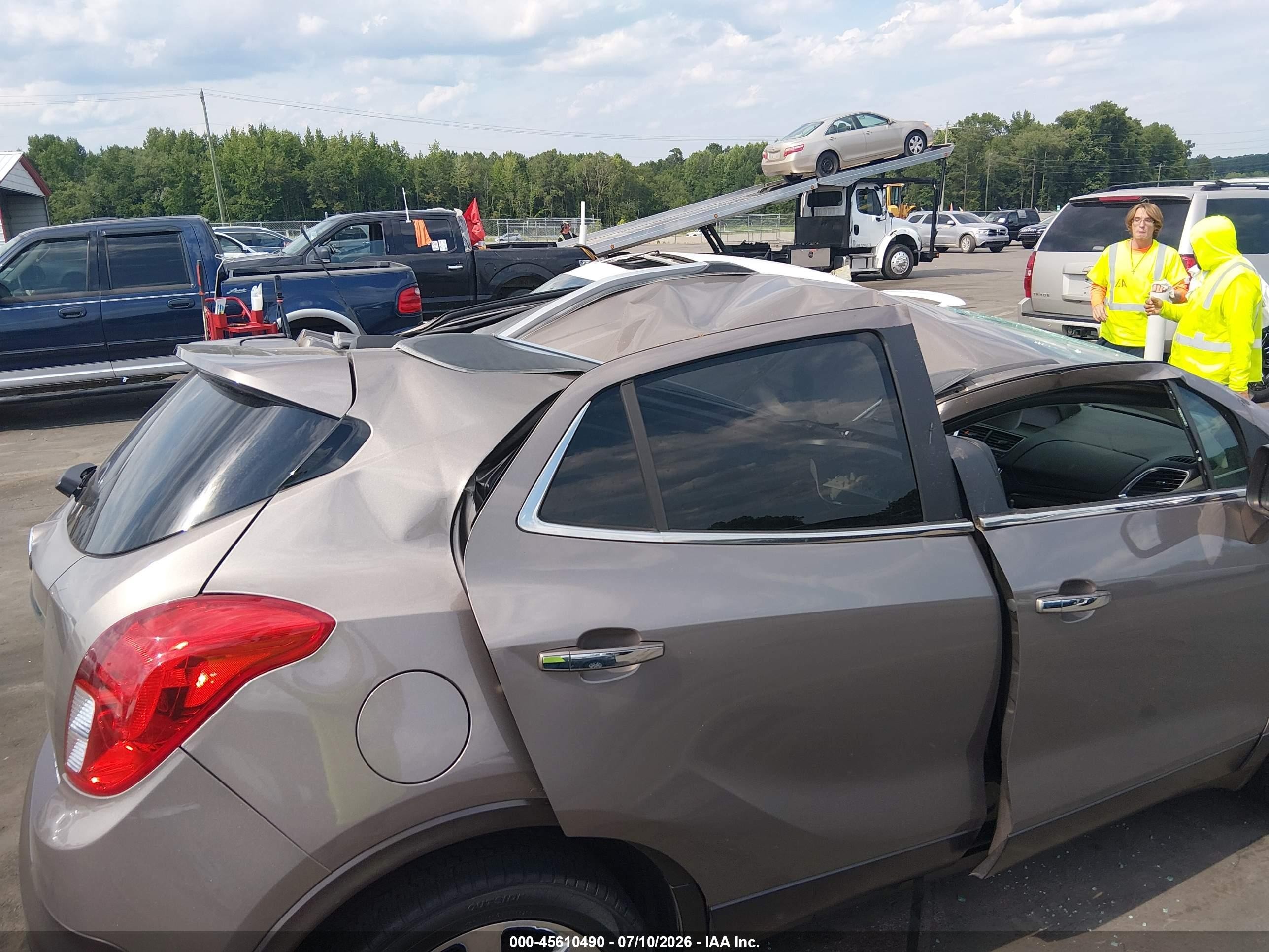 2015 Buick Encore Leather Pewter vin: KL4CJCSB2FB067040