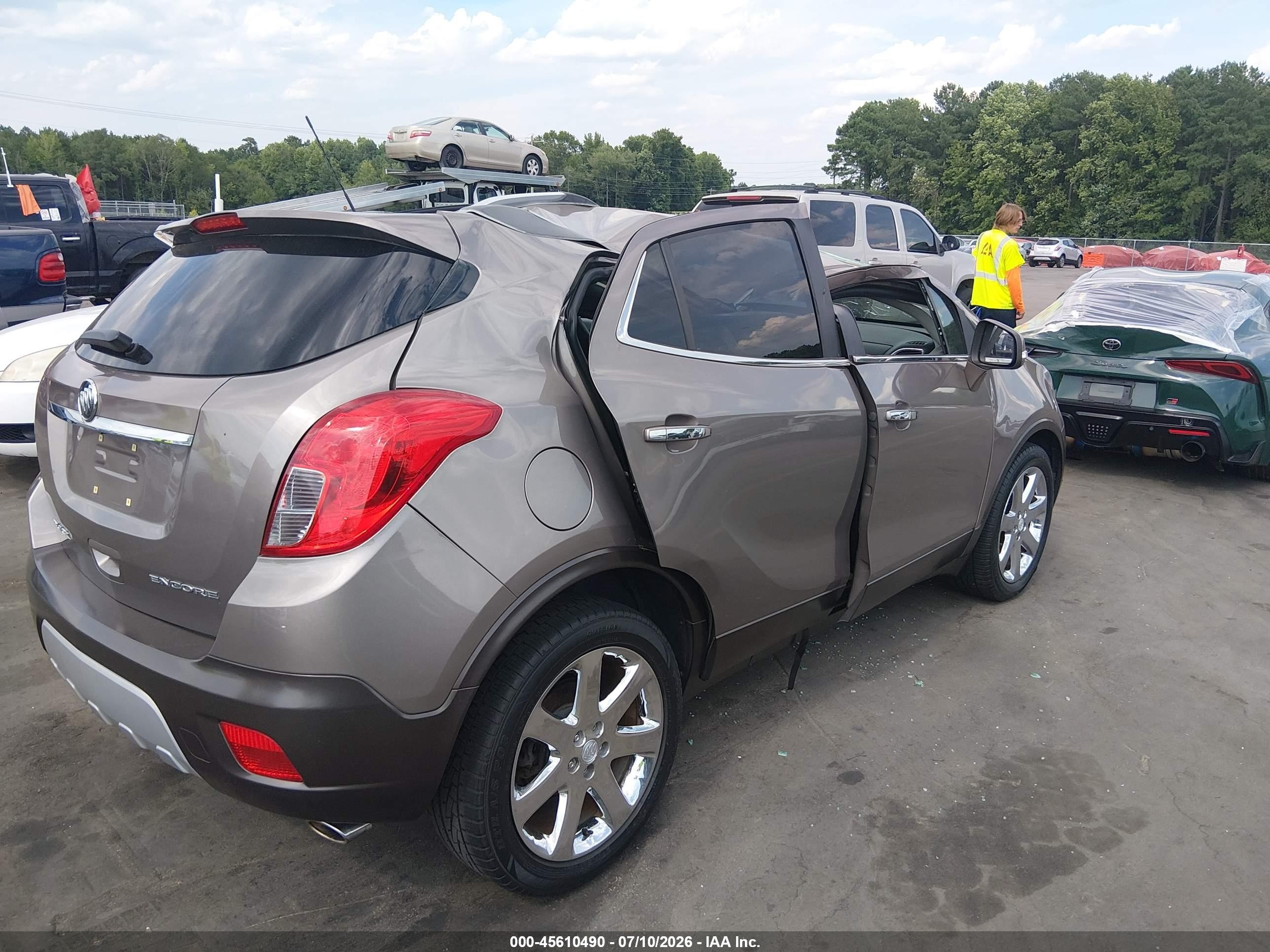 2015 Buick Encore Leather Pewter vin: KL4CJCSB2FB067040