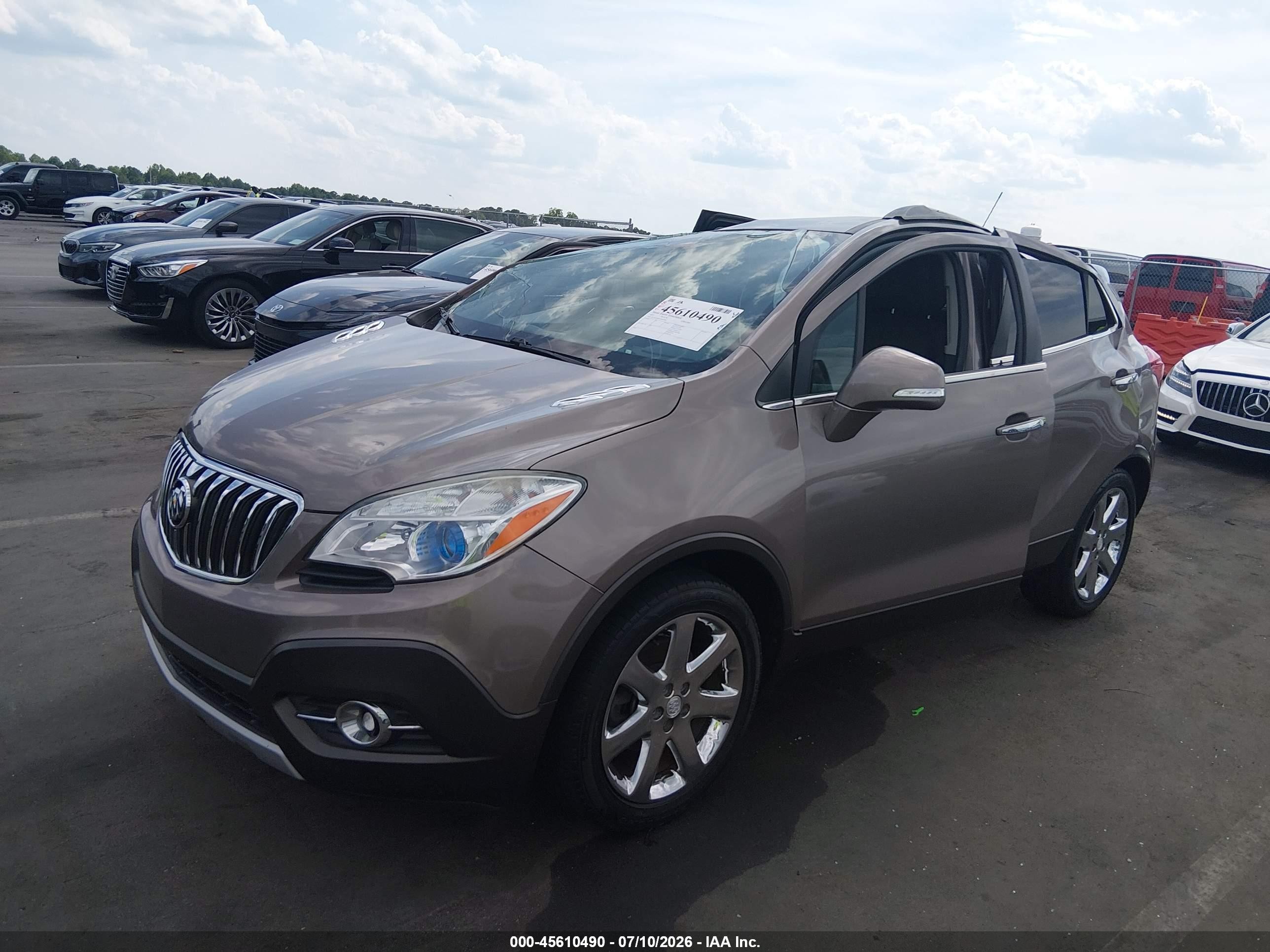 2015 Buick Encore Leather Pewter vin: KL4CJCSB2FB067040