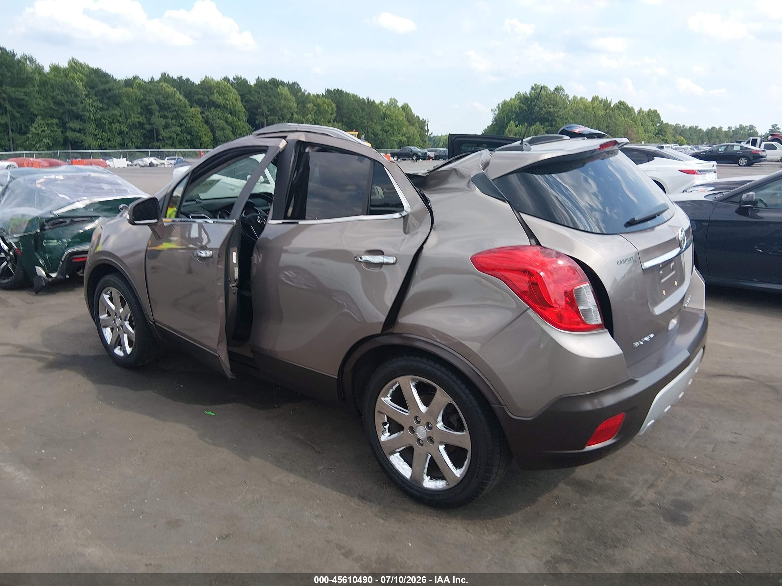 2015 Buick Encore Leather Pewter vin: KL4CJCSB2FB067040