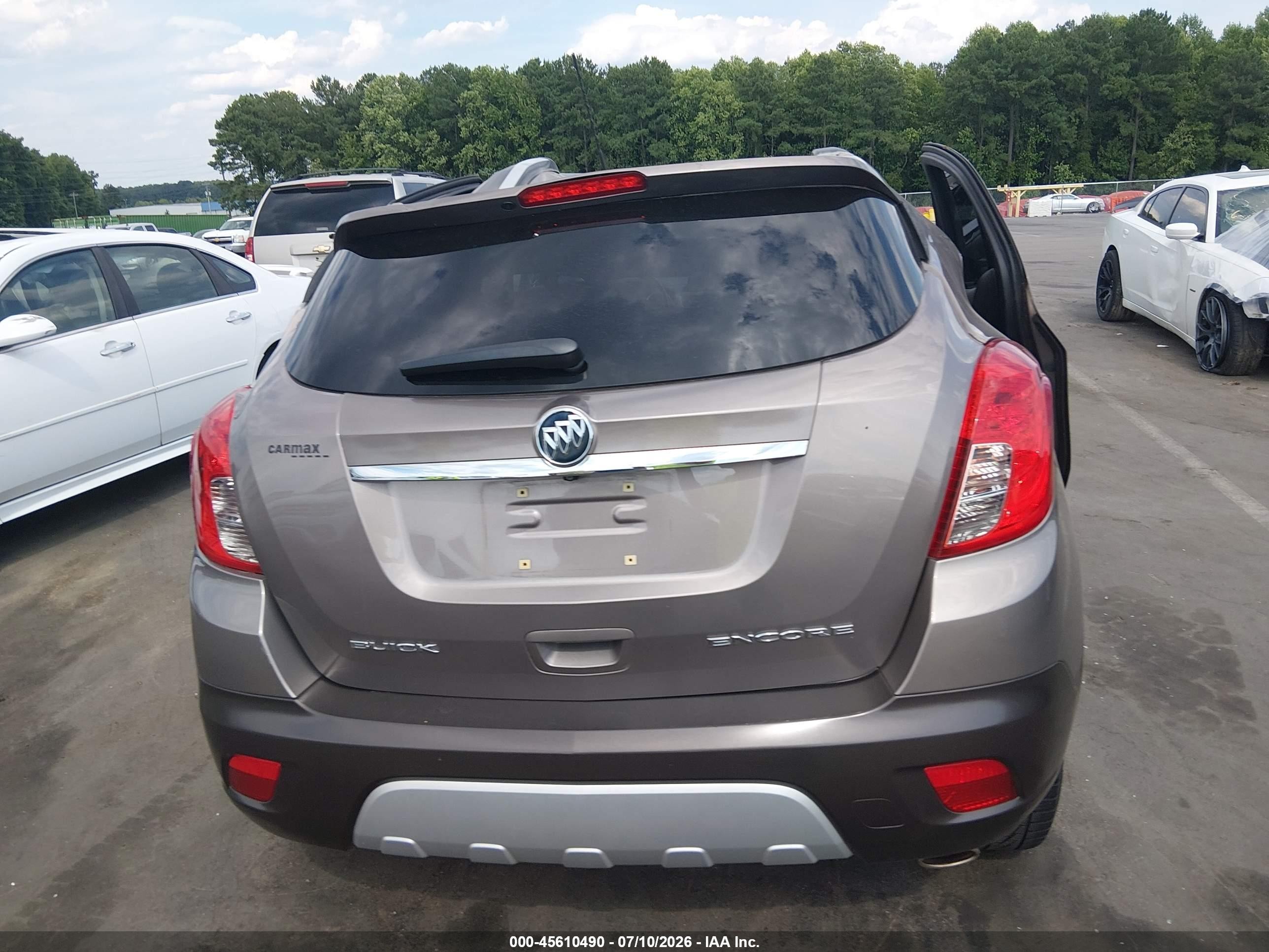 2015 Buick Encore Leather Pewter vin: KL4CJCSB2FB067040