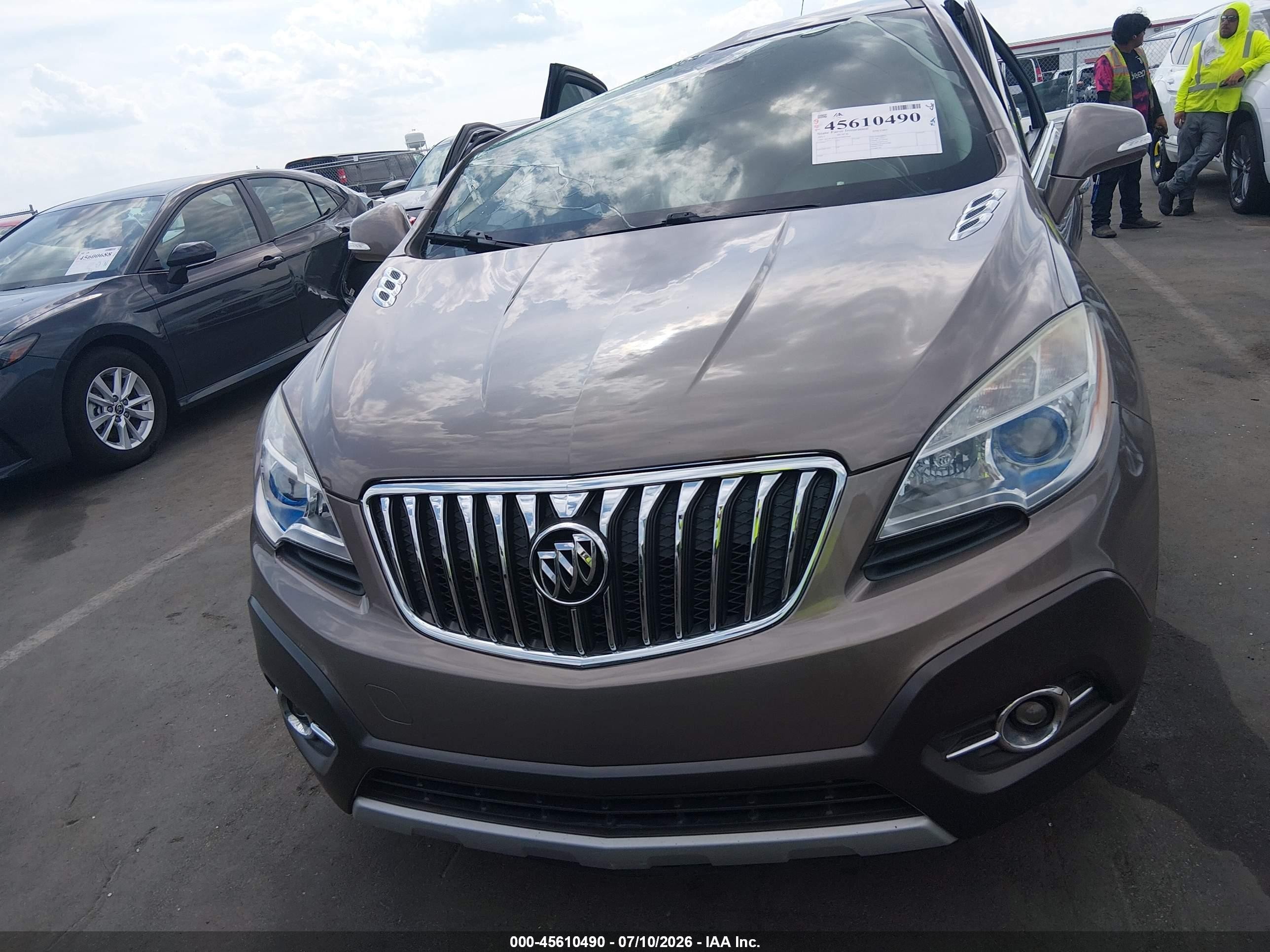 2015 Buick Encore Leather Pewter vin: KL4CJCSB2FB067040