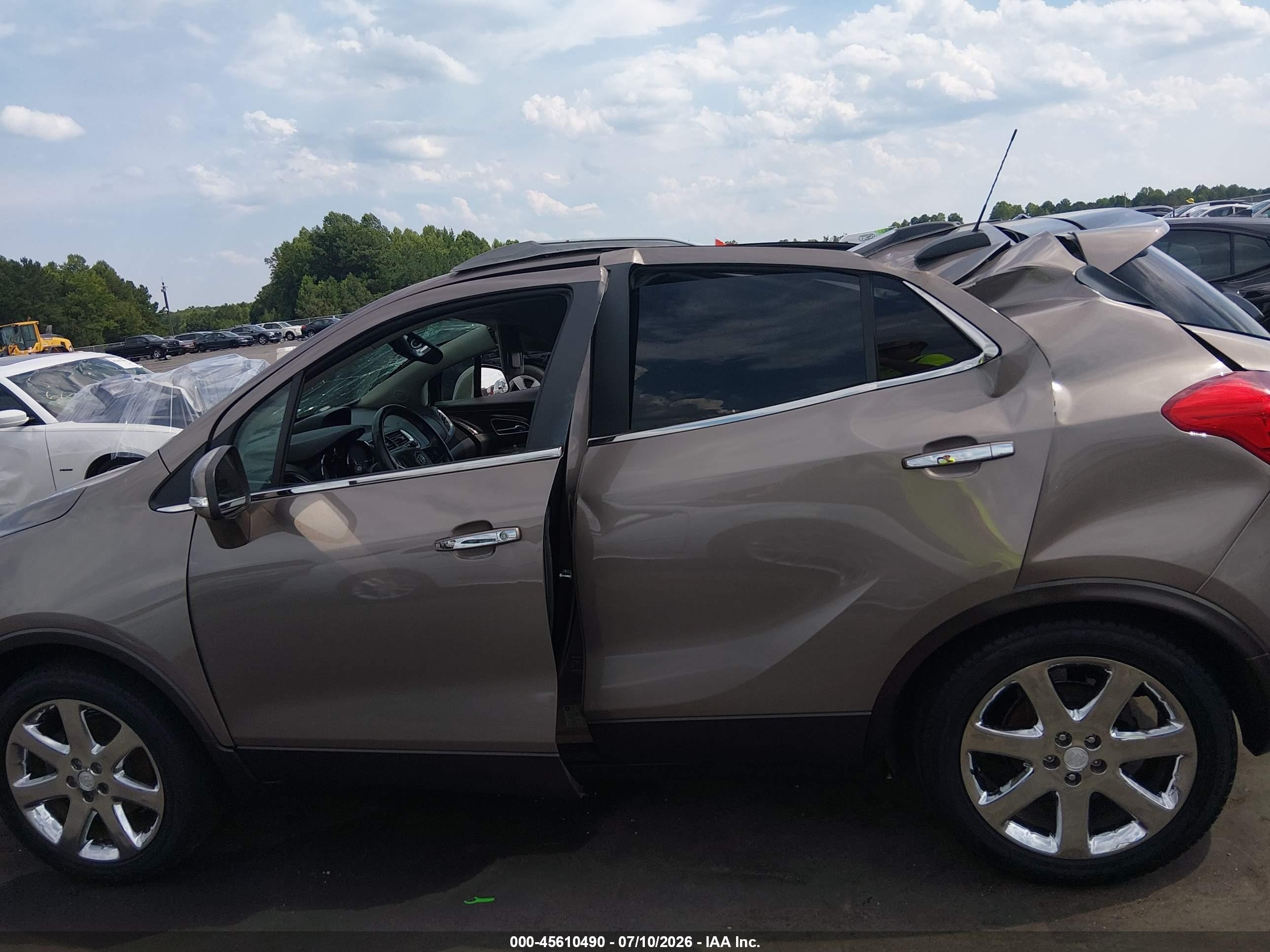 2015 Buick Encore Leather Pewter vin: KL4CJCSB2FB067040