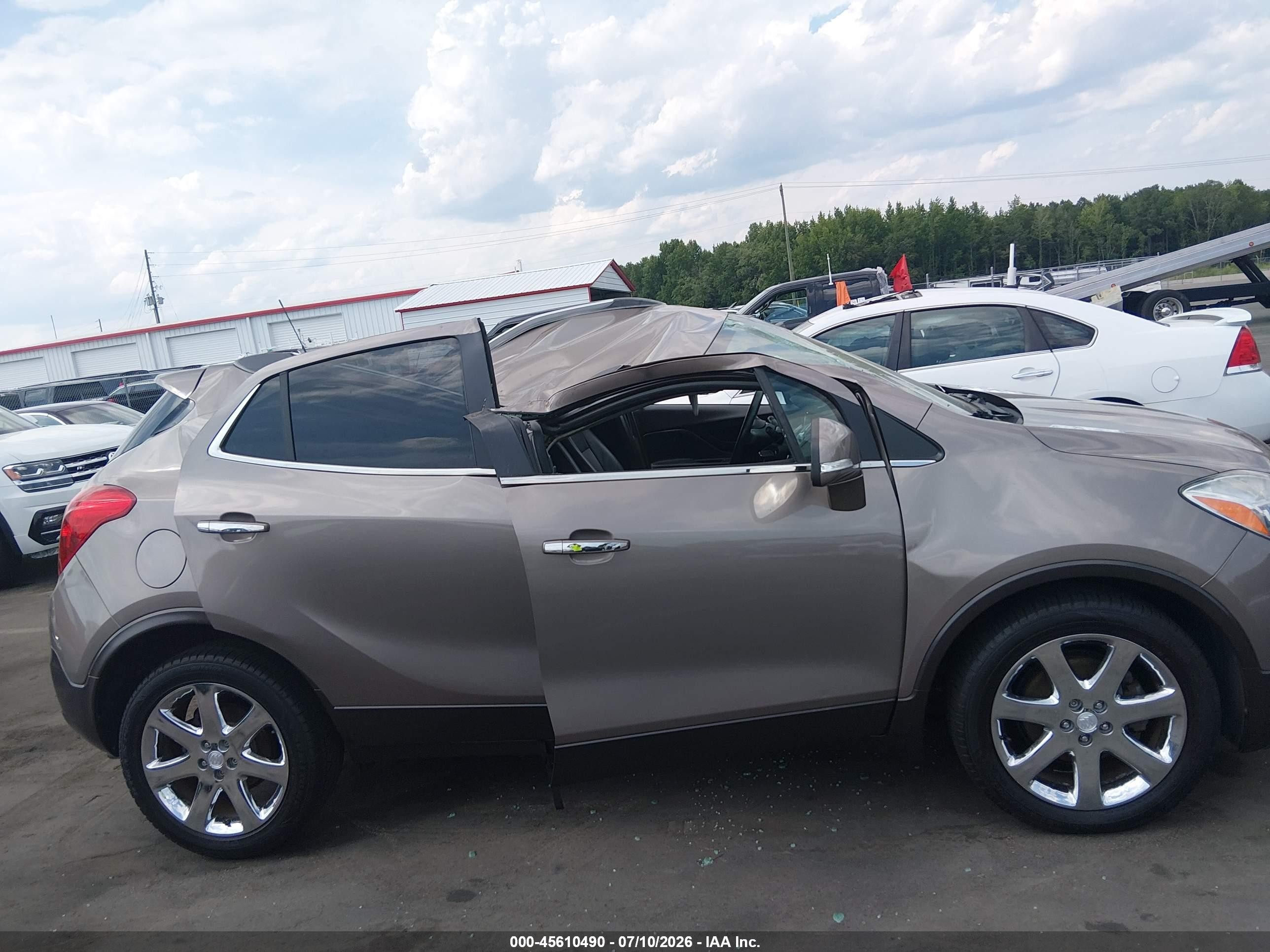2015 Buick Encore Leather Pewter vin: KL4CJCSB2FB067040
