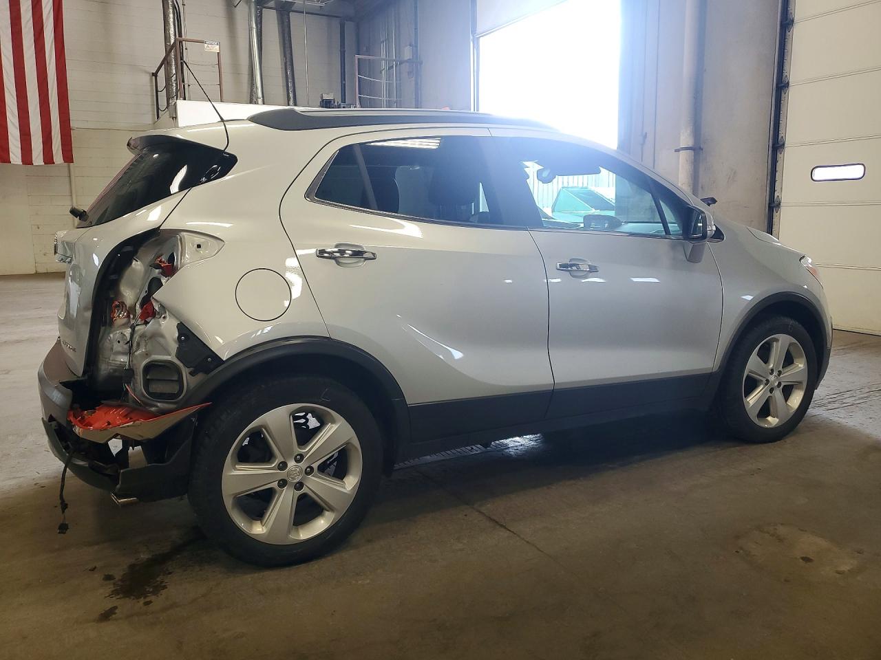 2015 Buick Encore Silver vin: KL4CJCSB2FB084307