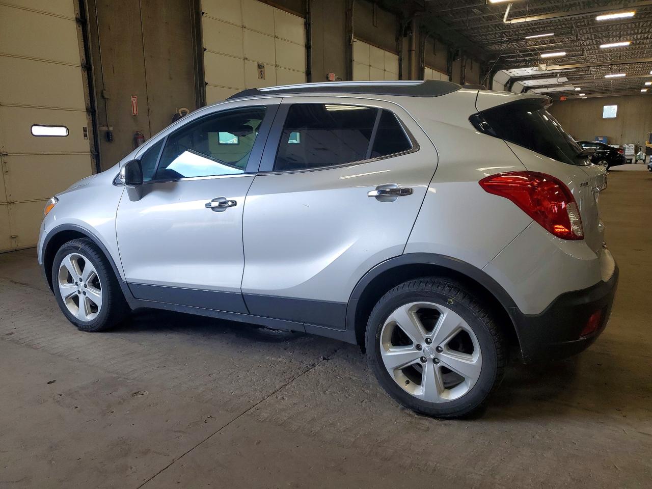 2015 Buick Encore Silver vin: KL4CJCSB2FB084307