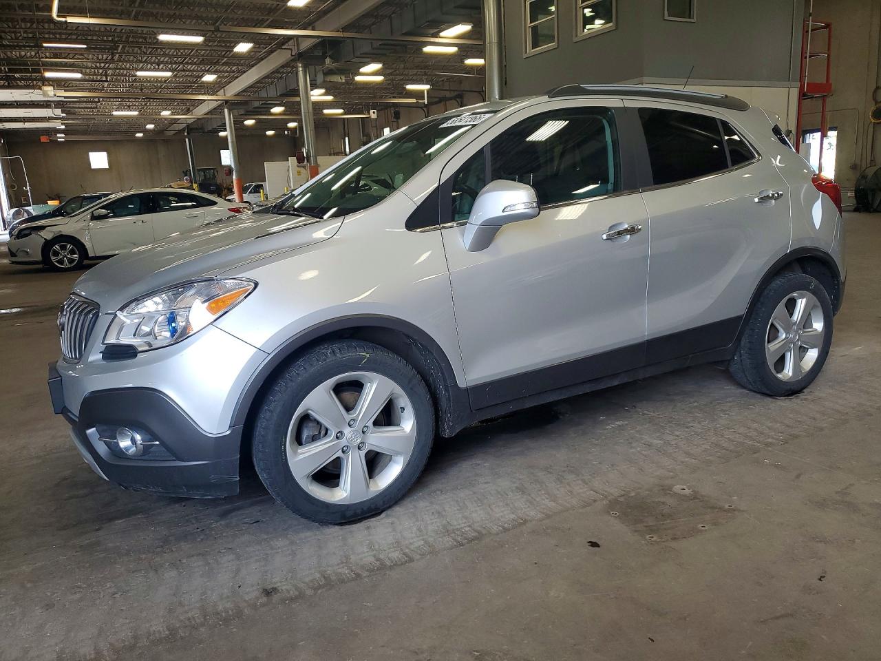 2015 Buick Encore Silver vin: KL4CJCSB2FB084307