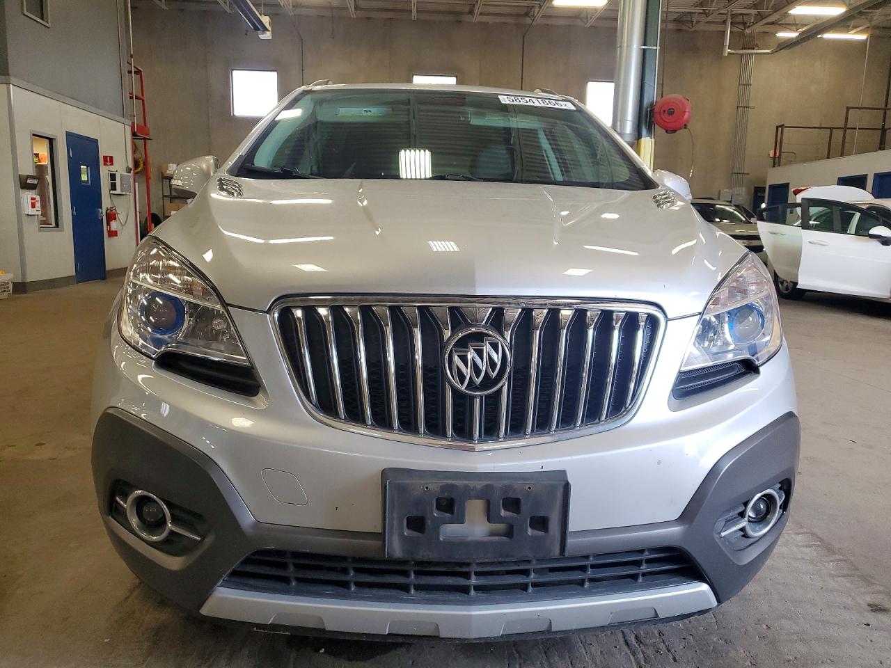 2015 Buick Encore Silver vin: KL4CJCSB2FB084307