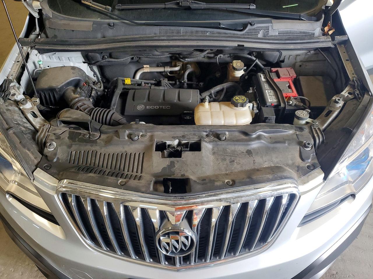 2015 Buick Encore Silver vin: KL4CJCSB2FB084307