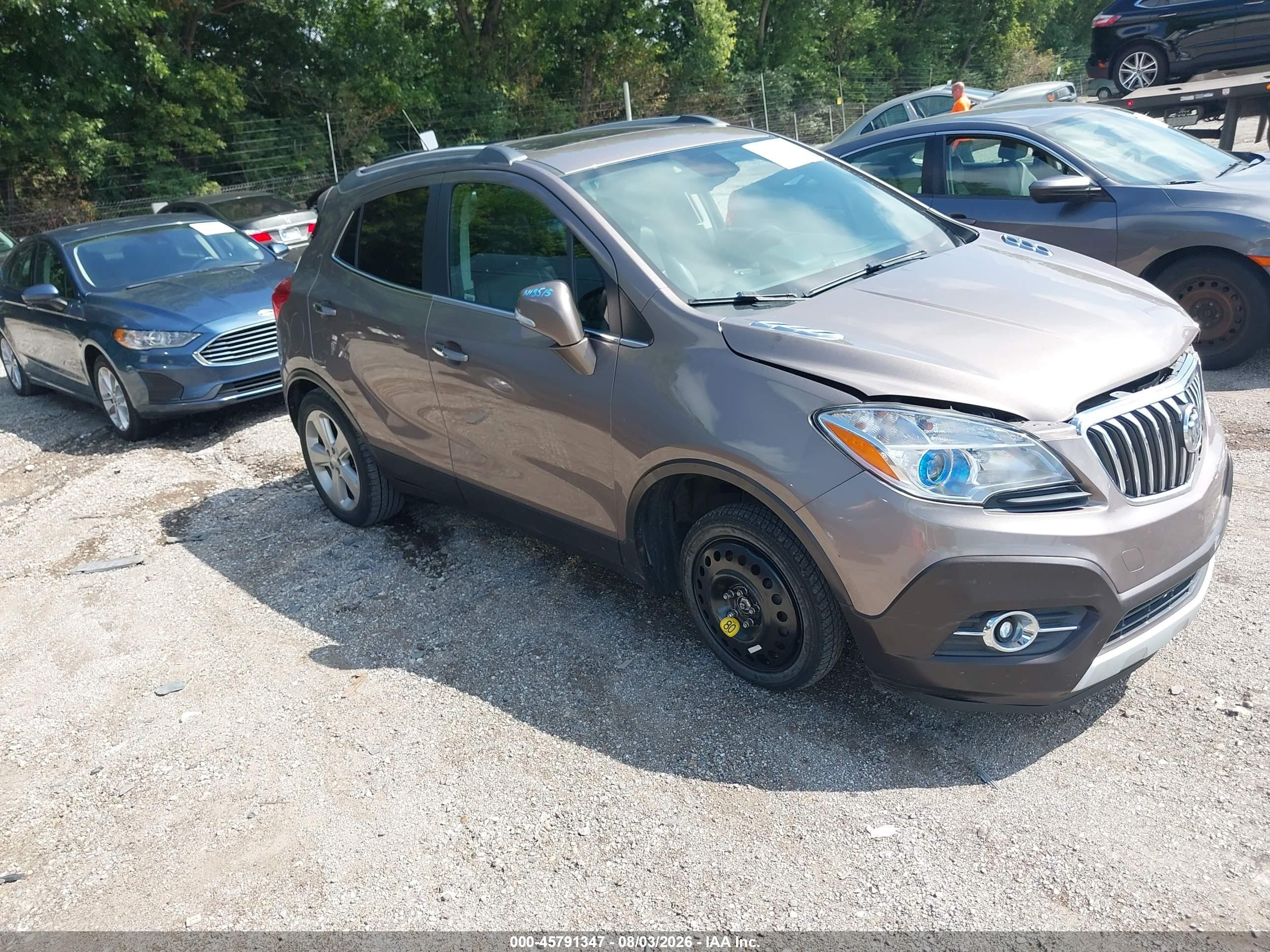 2015 Buick Encore Leather Gray vin: KL4CJCSB2FB176324