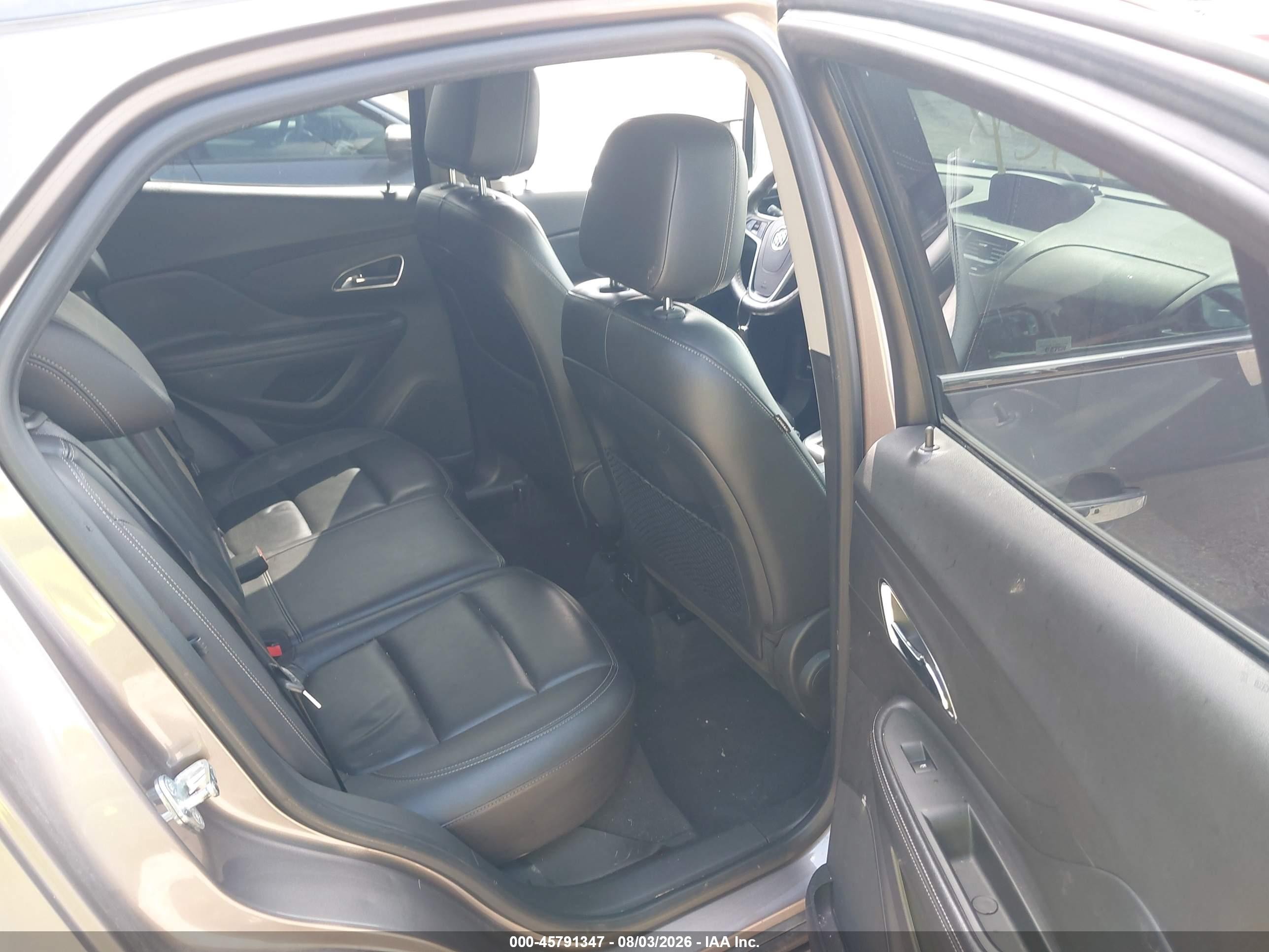 2015 Buick Encore Leather Gray vin: KL4CJCSB2FB176324