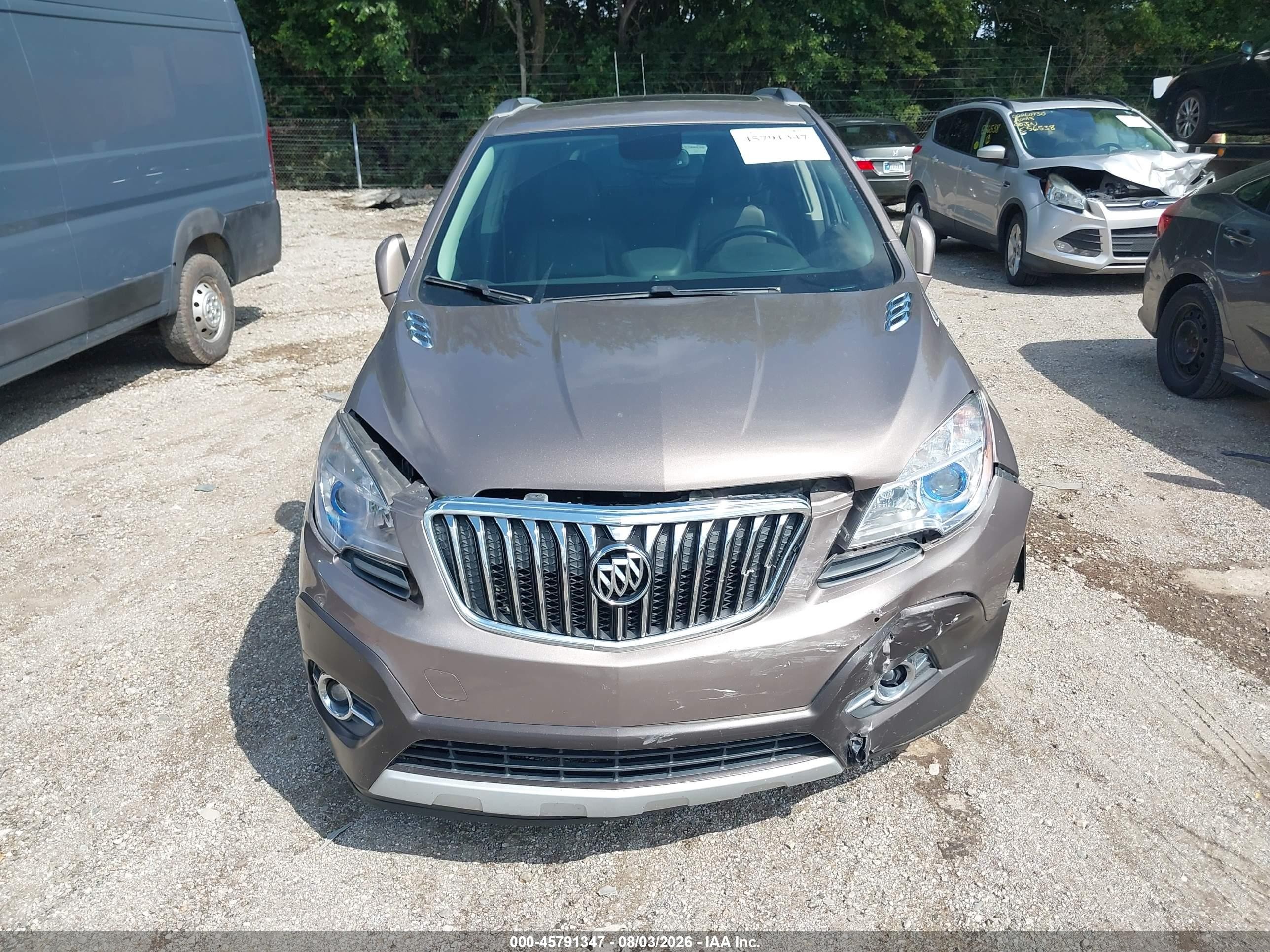 2015 Buick Encore Leather Gray vin: KL4CJCSB2FB176324