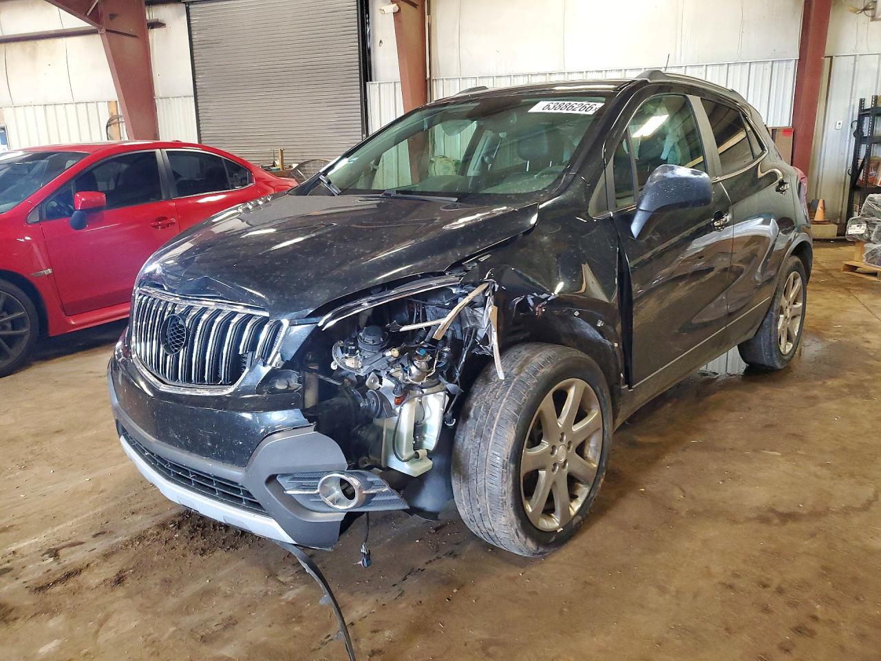 2013 Buick Encore Black vin: KL4CJCSB3DB095278