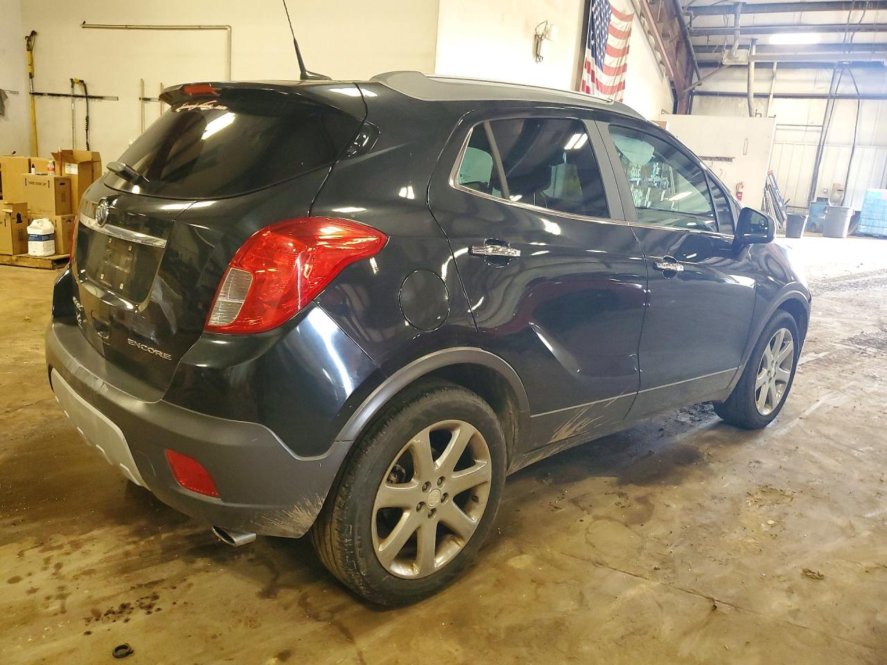 2013 Buick Encore Black vin: KL4CJCSB3DB095278