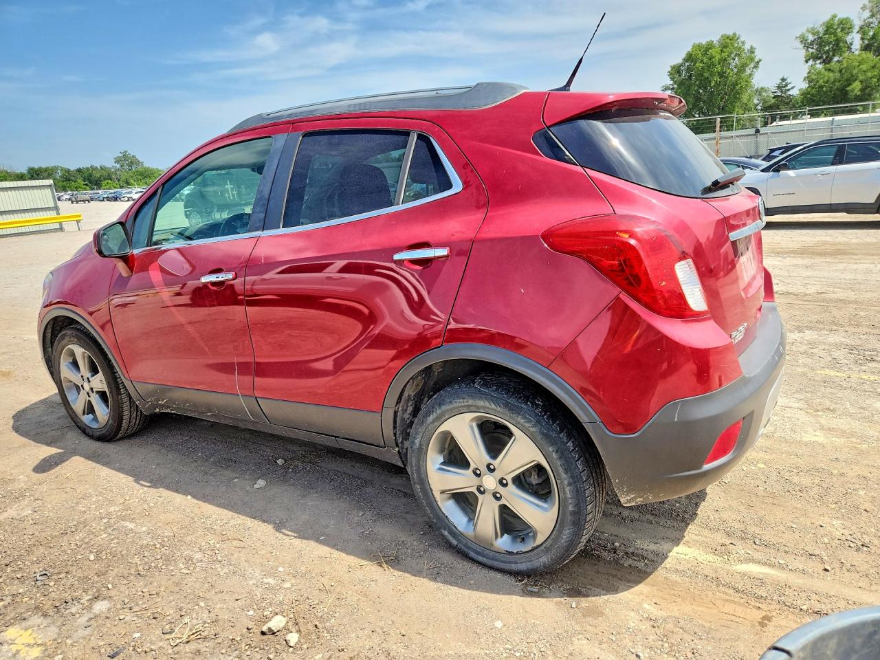 2013 Buick Encore Maroon vin: KL4CJCSB3DB172005