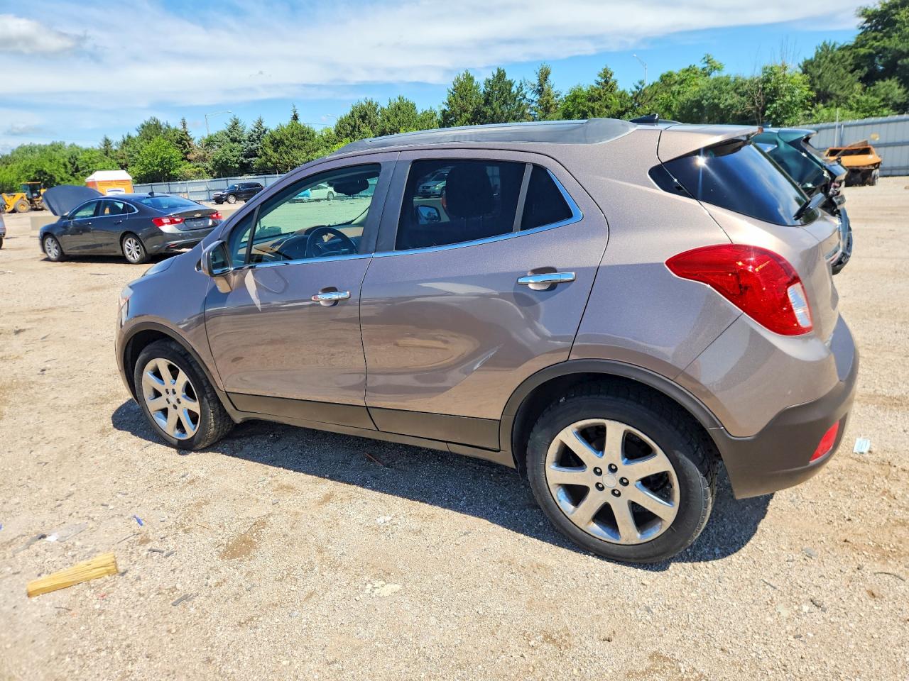 2013 Buick Encore Коричневый vin: KL4CJCSB3DB199382