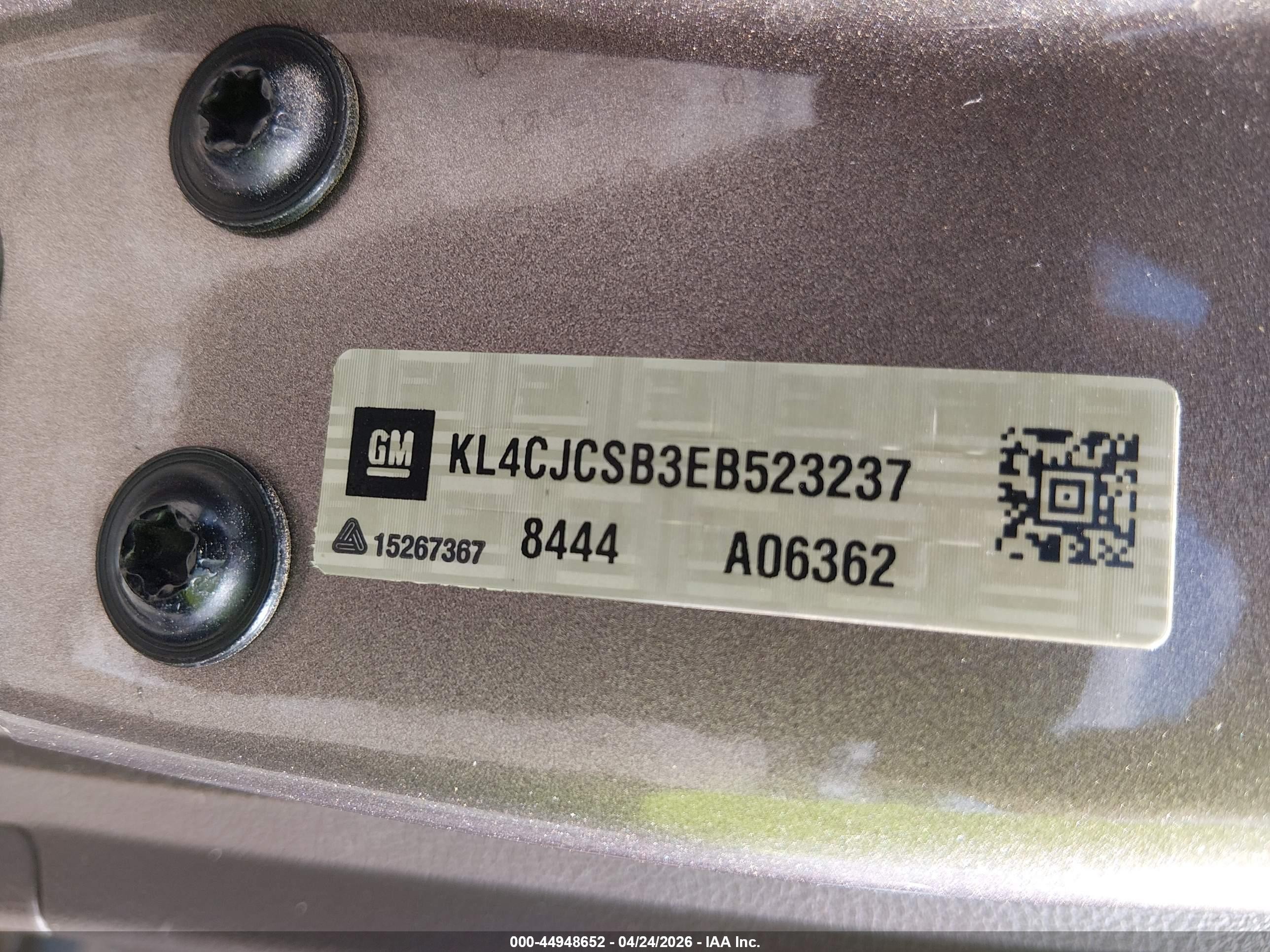2014 Buick Encore Leather Beige vin: KL4CJCSB3EB523237