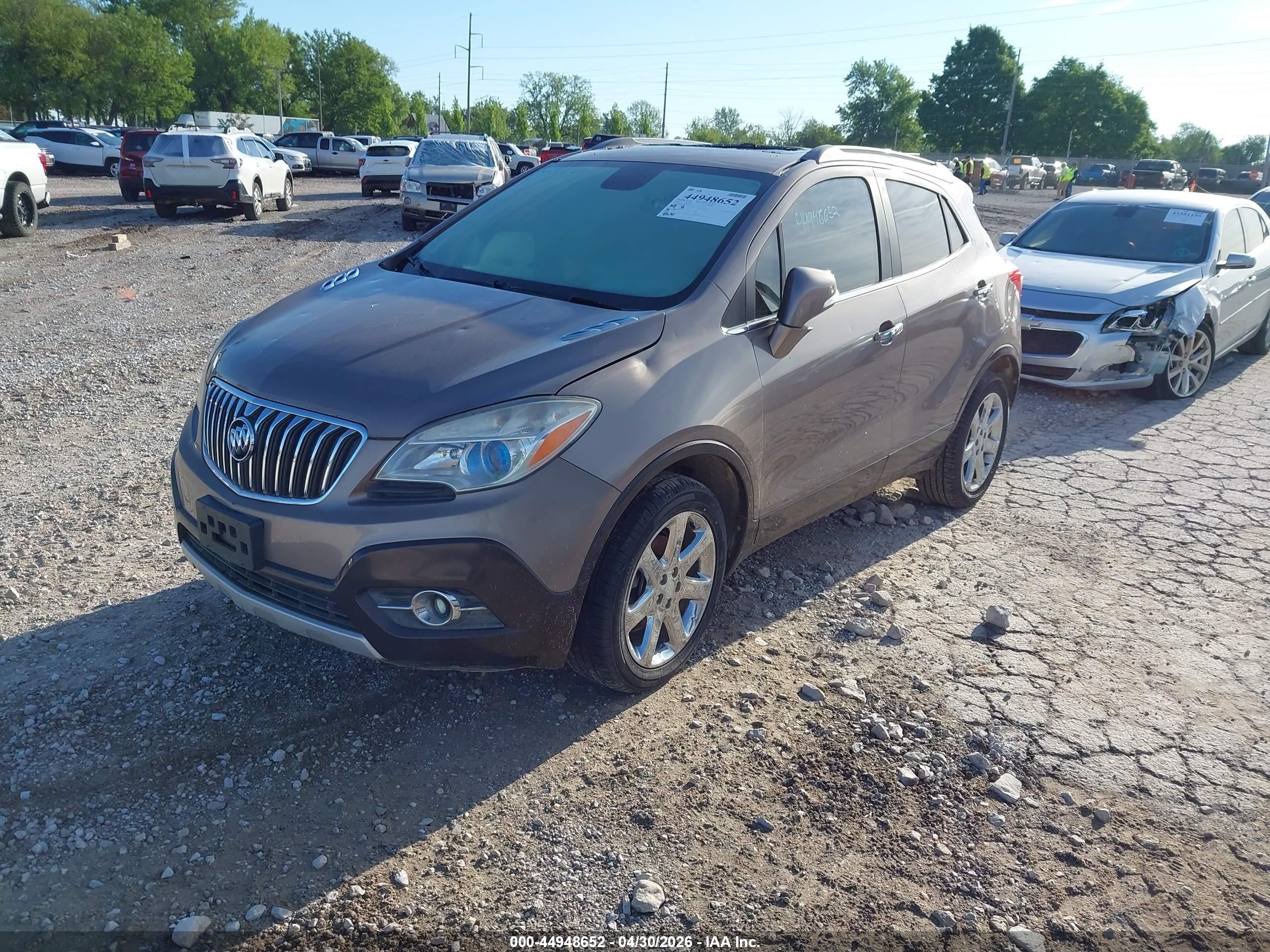 2014 Buick Encore Leather Beige vin: KL4CJCSB3EB523237