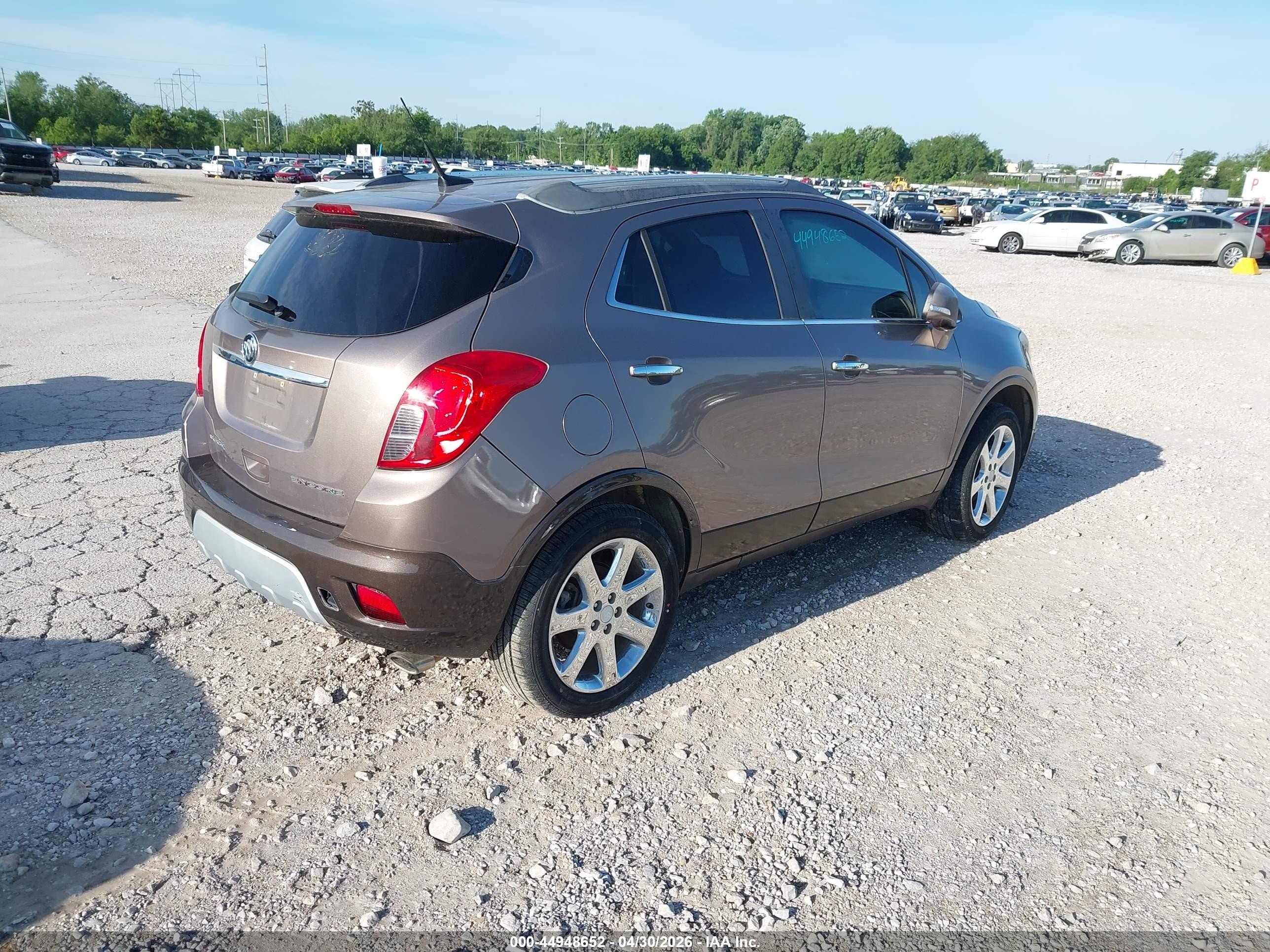 2014 Buick Encore Leather Beige vin: KL4CJCSB3EB523237