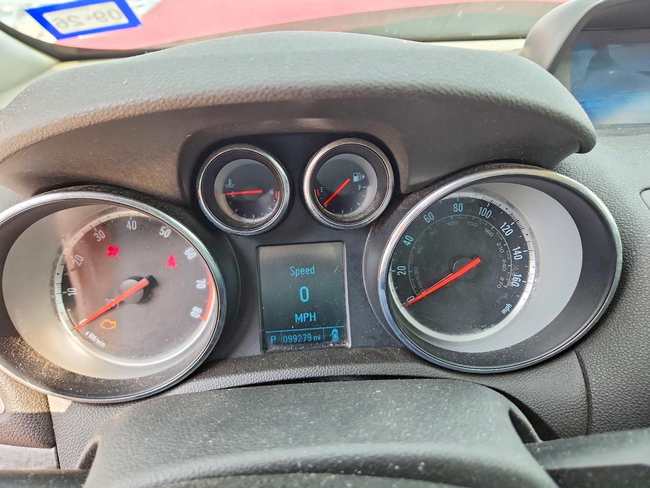 2014 Buick Encore Красный vin: KL4CJCSB3EB540488