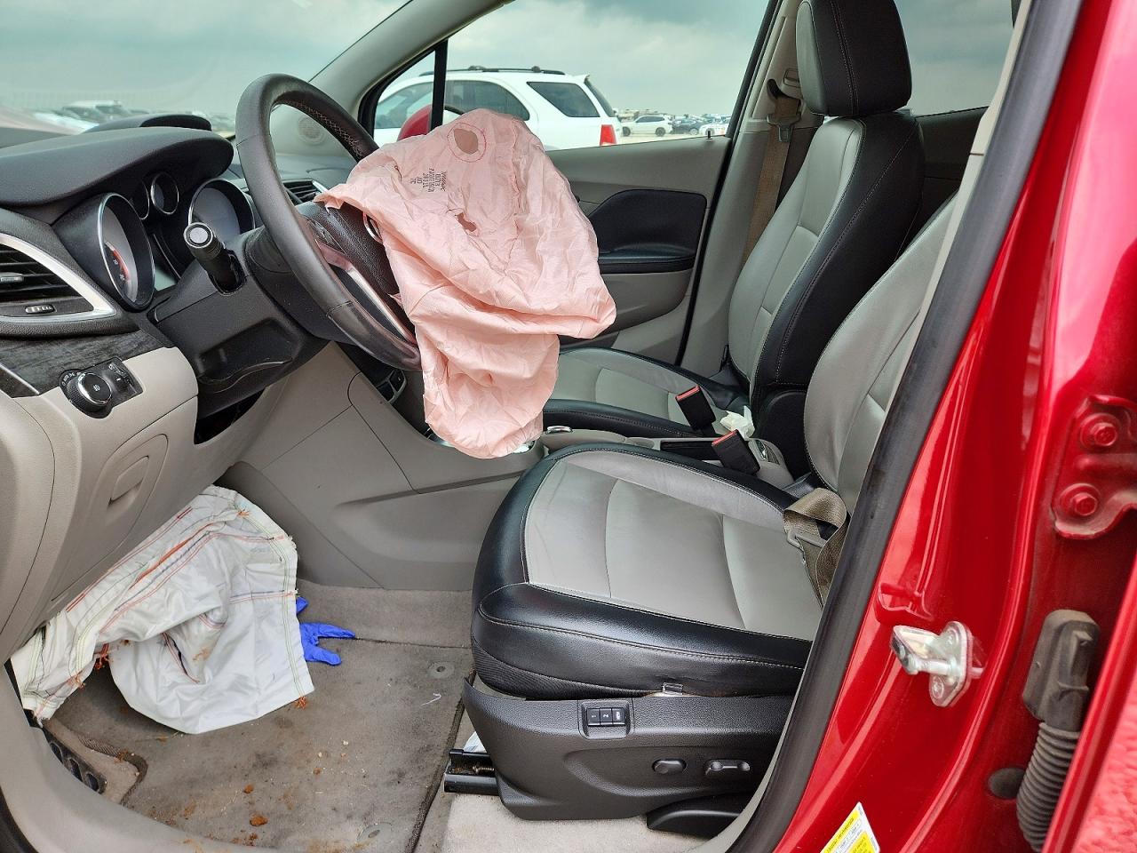 2014 Buick Encore Красный vin: KL4CJCSB3EB540488