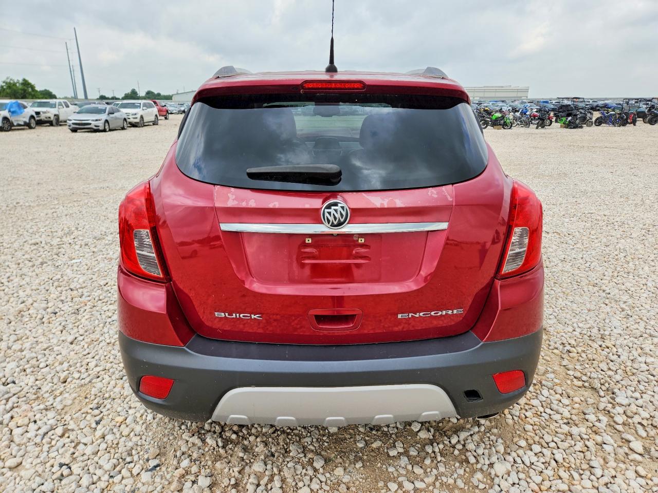 2014 Buick Encore Красный vin: KL4CJCSB3EB540488