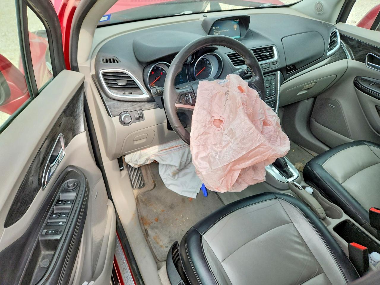 2014 Buick Encore Красный vin: KL4CJCSB3EB540488