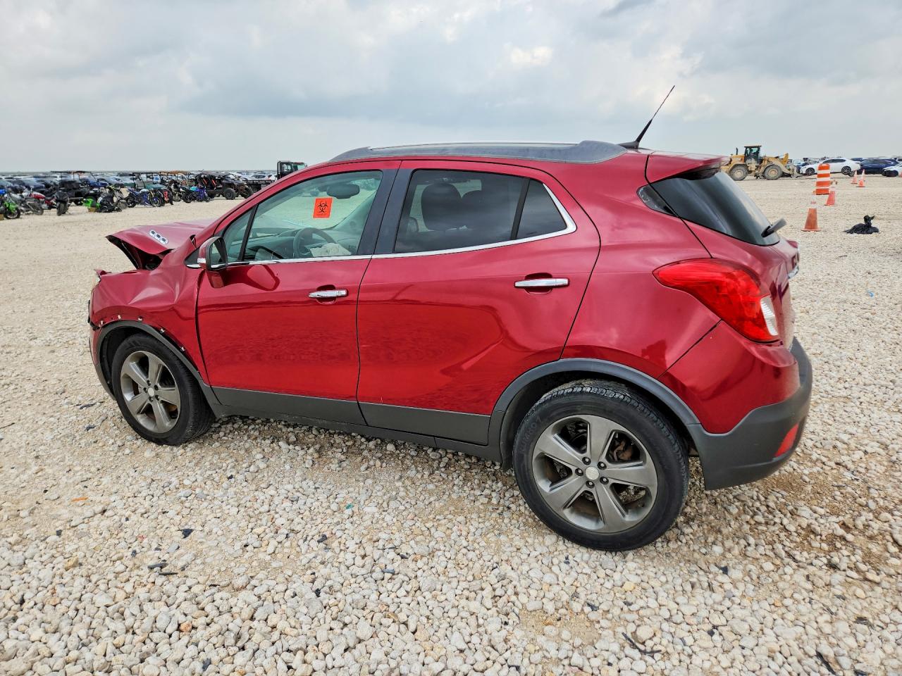 2014 Buick Encore Красный vin: KL4CJCSB3EB540488