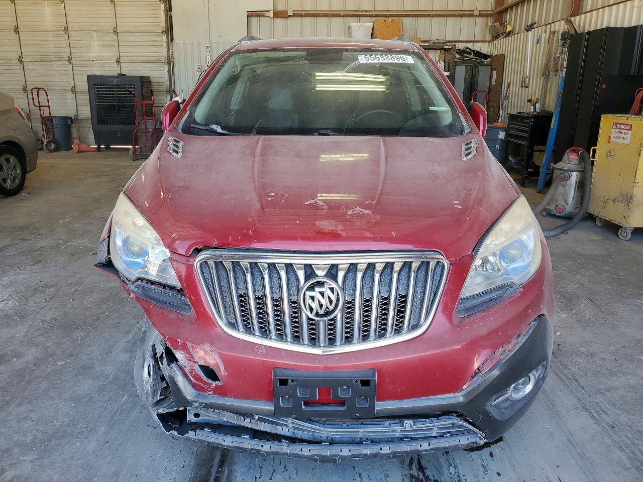 2014 Buick Encore Red vin: KL4CJCSB3EB729562