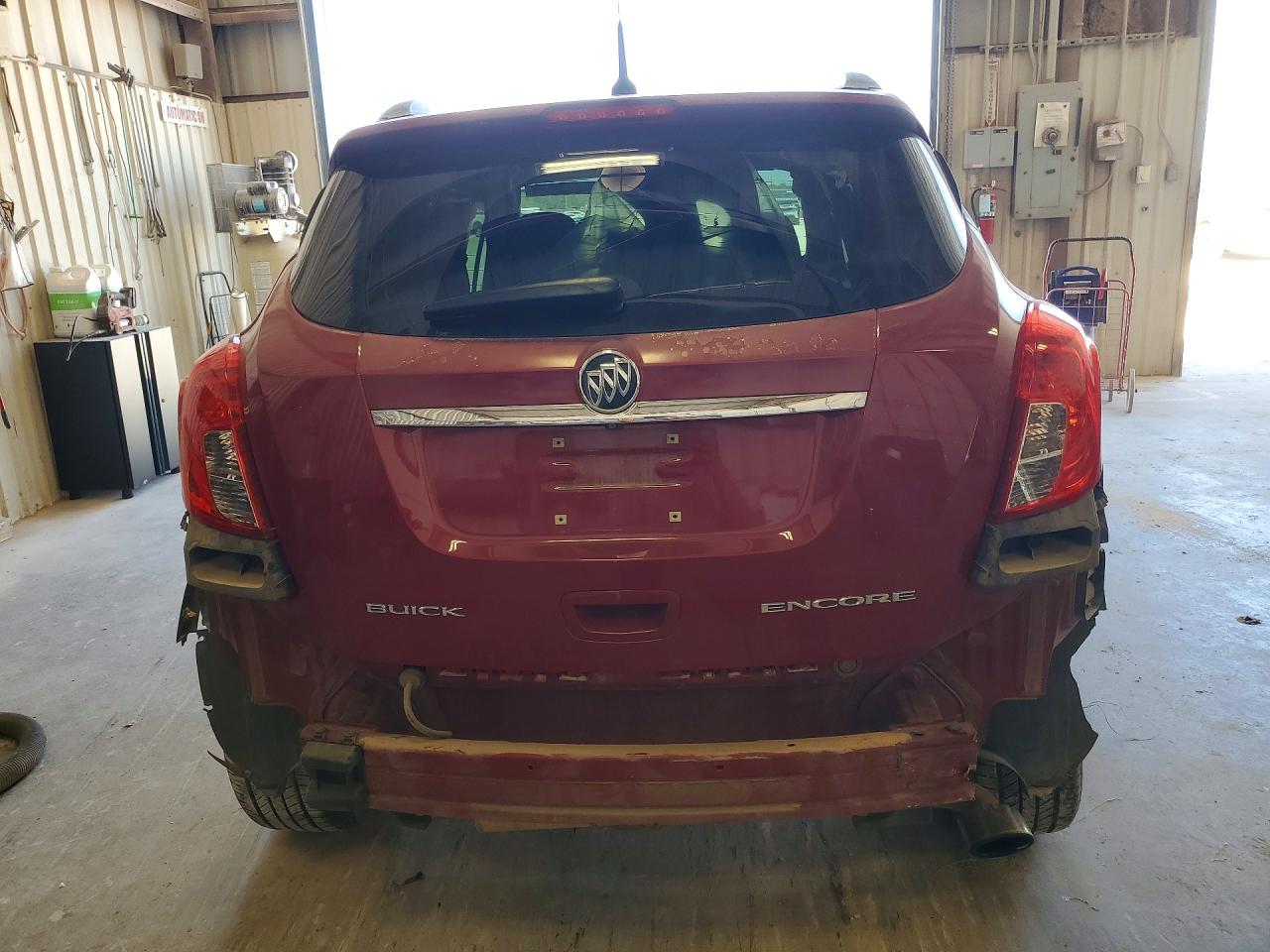 2014 Buick Encore Red vin: KL4CJCSB3EB729562