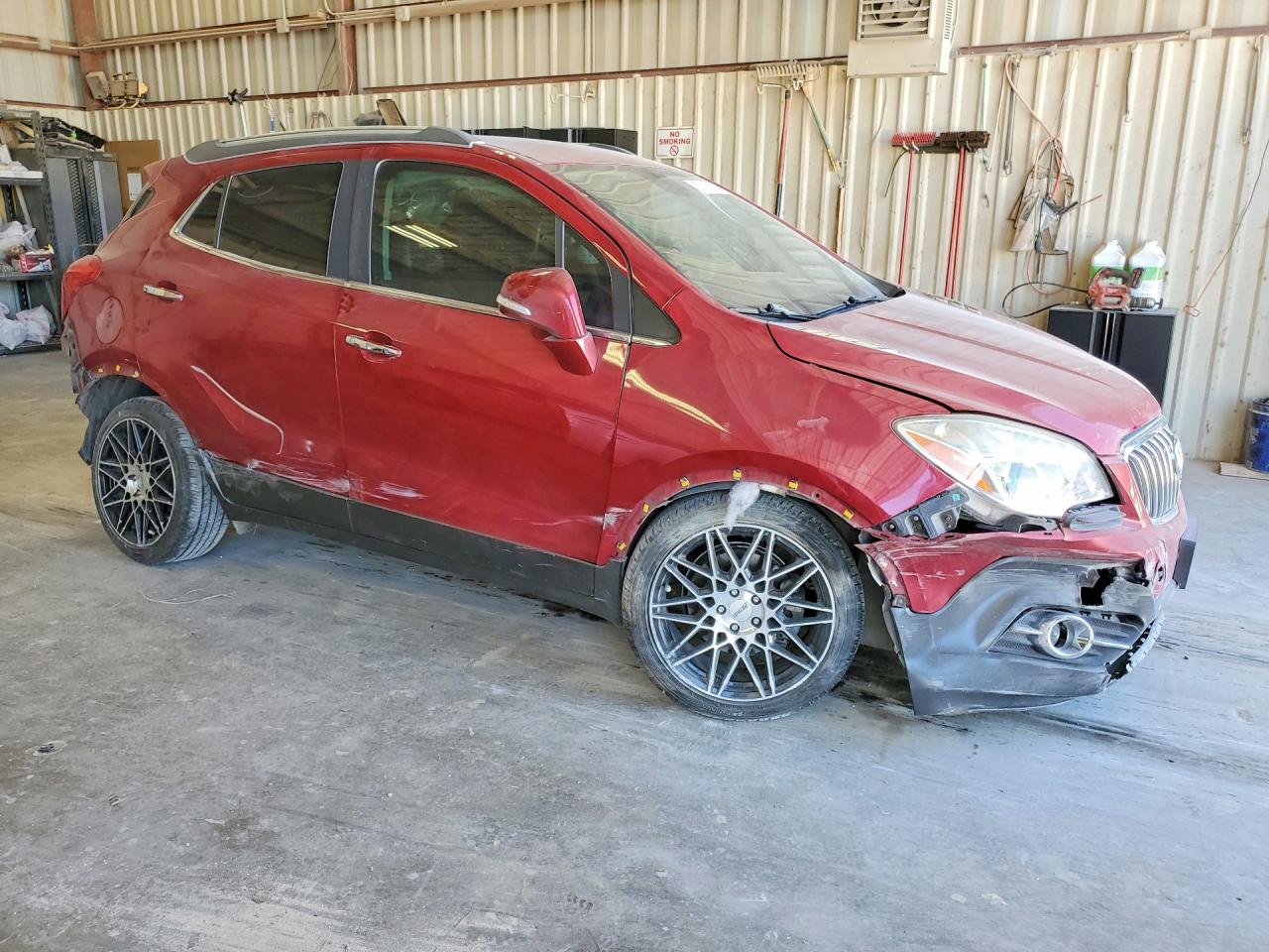 2014 Buick Encore Red vin: KL4CJCSB3EB729562
