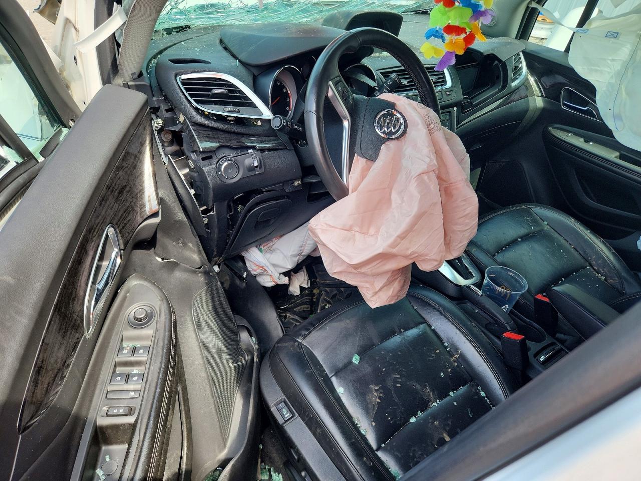 2014 Buick Encore White vin: KL4CJCSB3EB783640