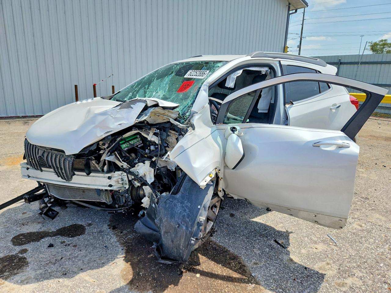 2014 Buick Encore White vin: KL4CJCSB3EB783640
