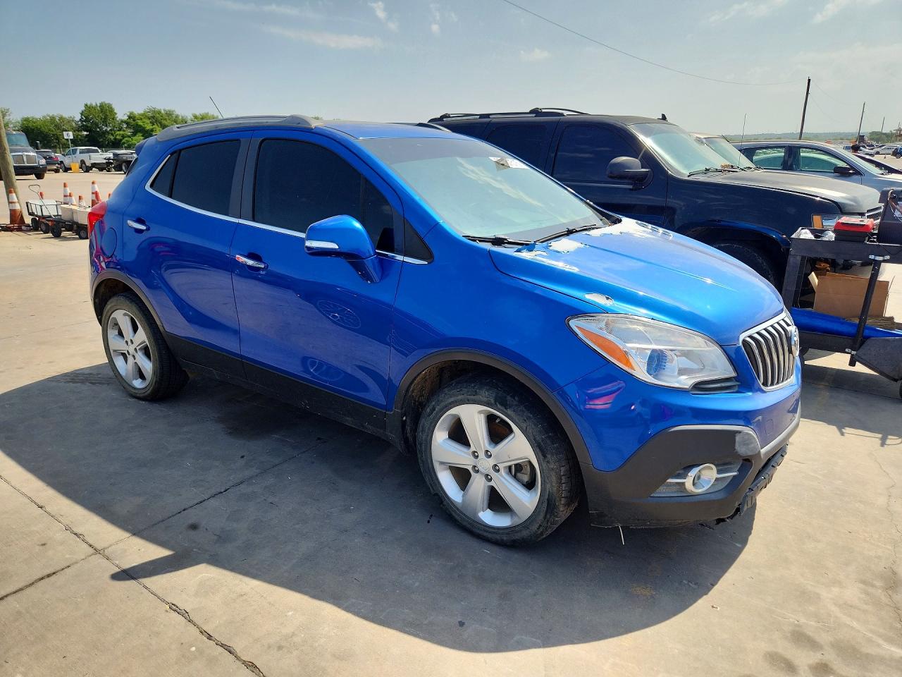 2015 Buick Encore Blue vin: KL4CJCSB3FB061814