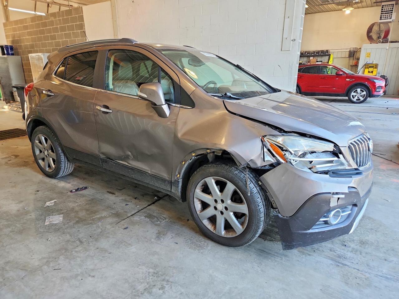 2015 Buick Encore Brown vin: KL4CJCSB3FB084672
