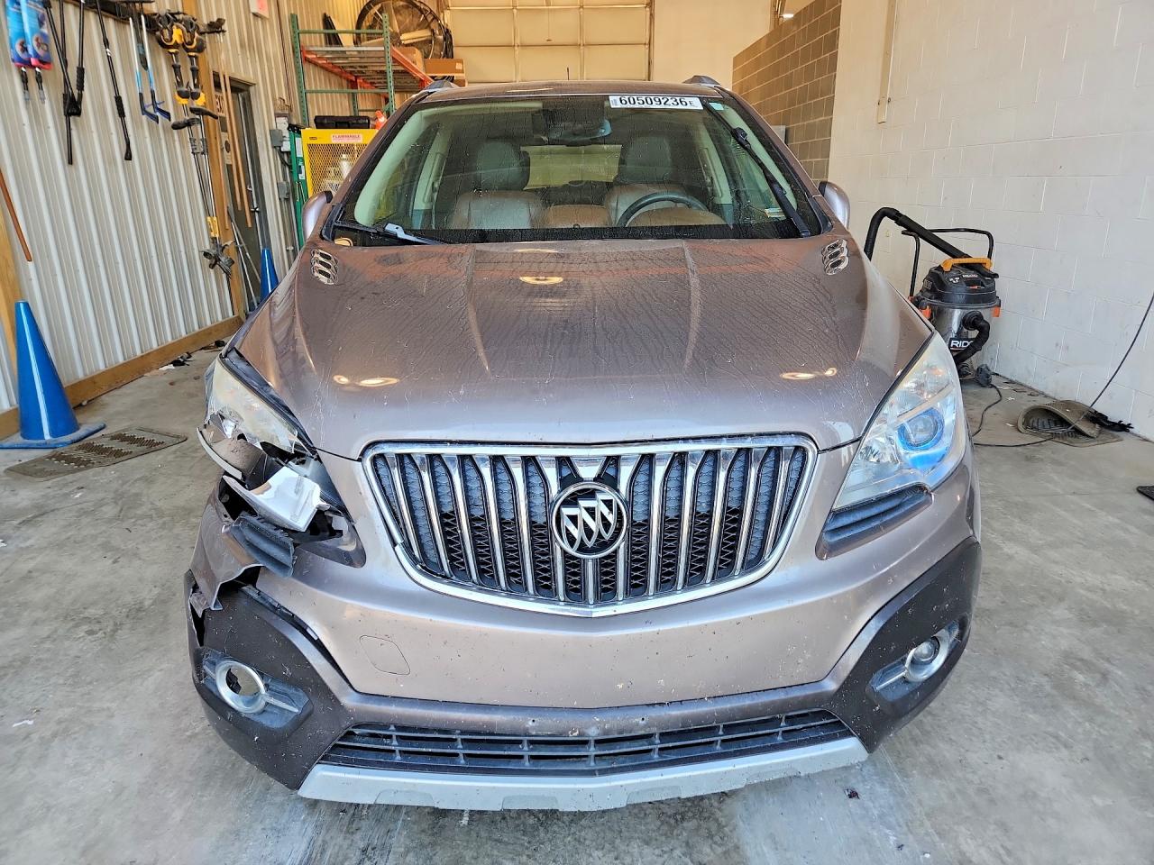 2015 Buick Encore Brown vin: KL4CJCSB3FB084672