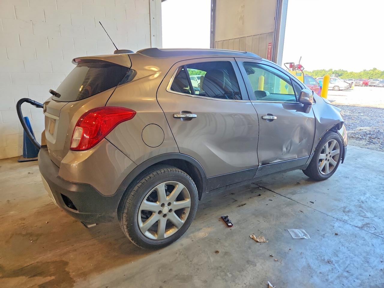 2015 Buick Encore Brown vin: KL4CJCSB3FB084672