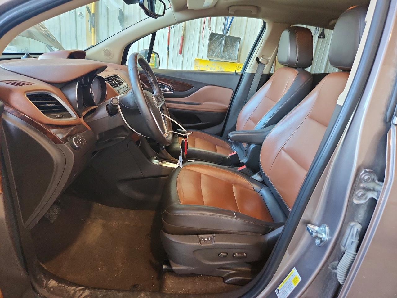 2015 Buick Encore Brown vin: KL4CJCSB3FB084672