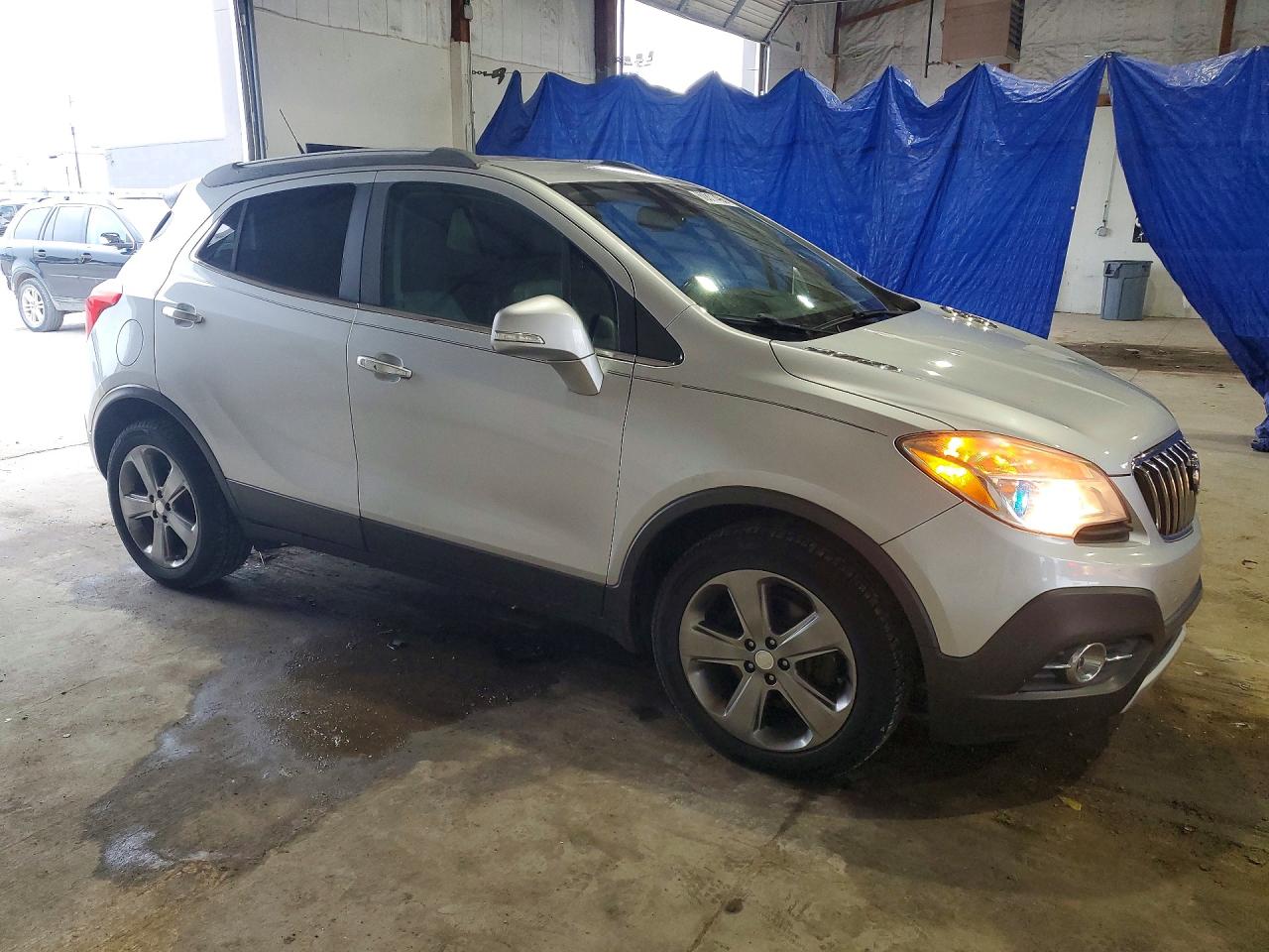 2014 Buick Encore Silver vin: KL4CJCSB4EB632127