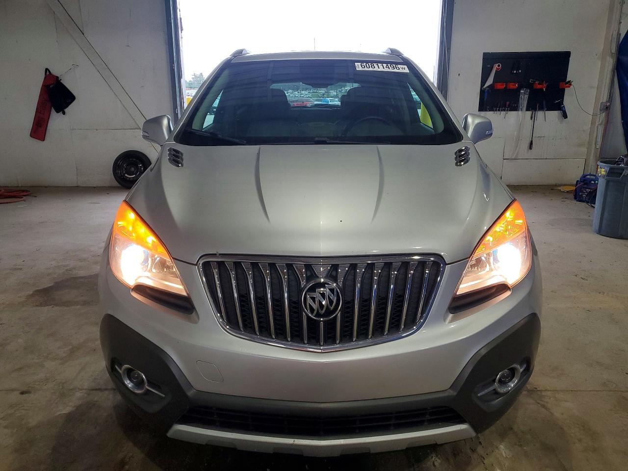 2014 Buick Encore Silver vin: KL4CJCSB4EB632127