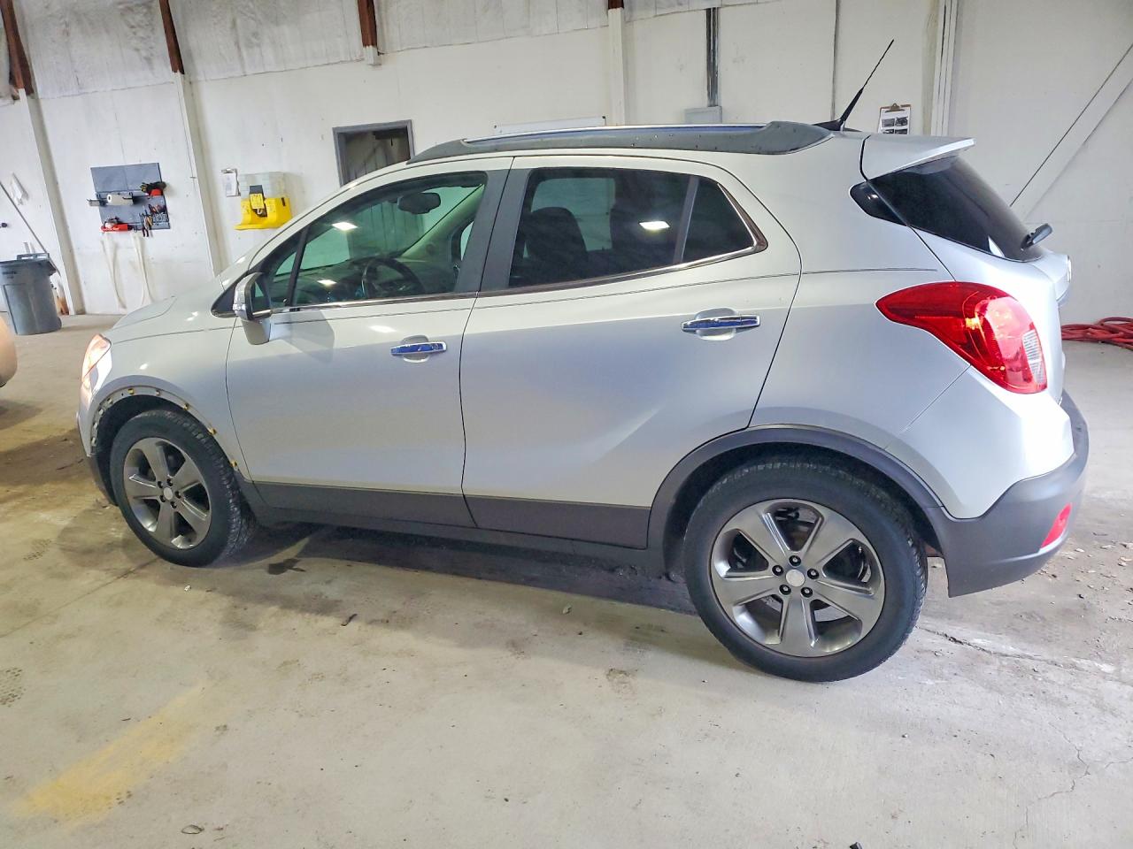 2014 Buick Encore Silver vin: KL4CJCSB4EB632127