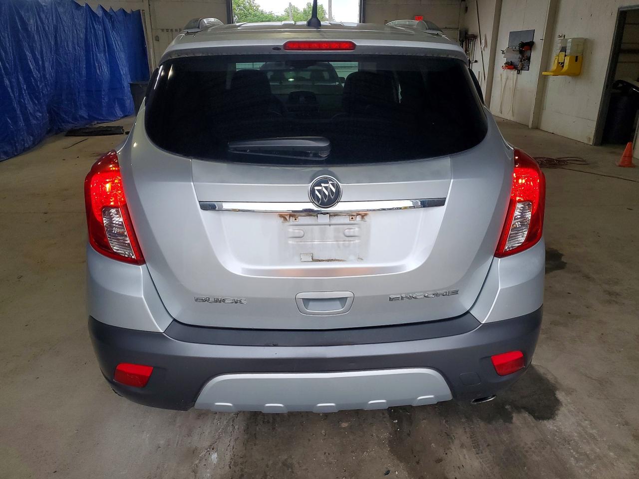 2014 Buick Encore Silver vin: KL4CJCSB4EB632127