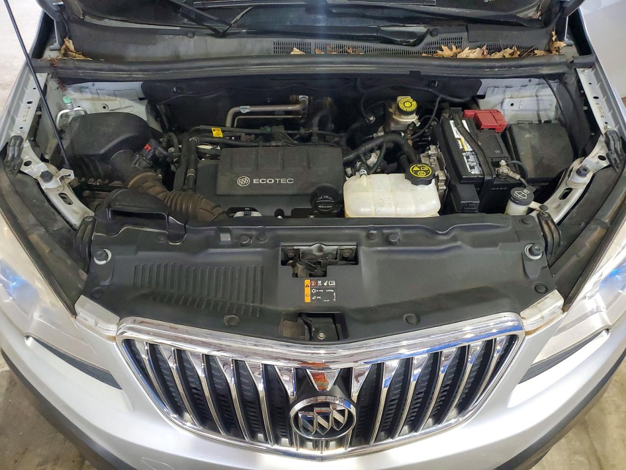 2014 Buick Encore Silver vin: KL4CJCSB4EB632127