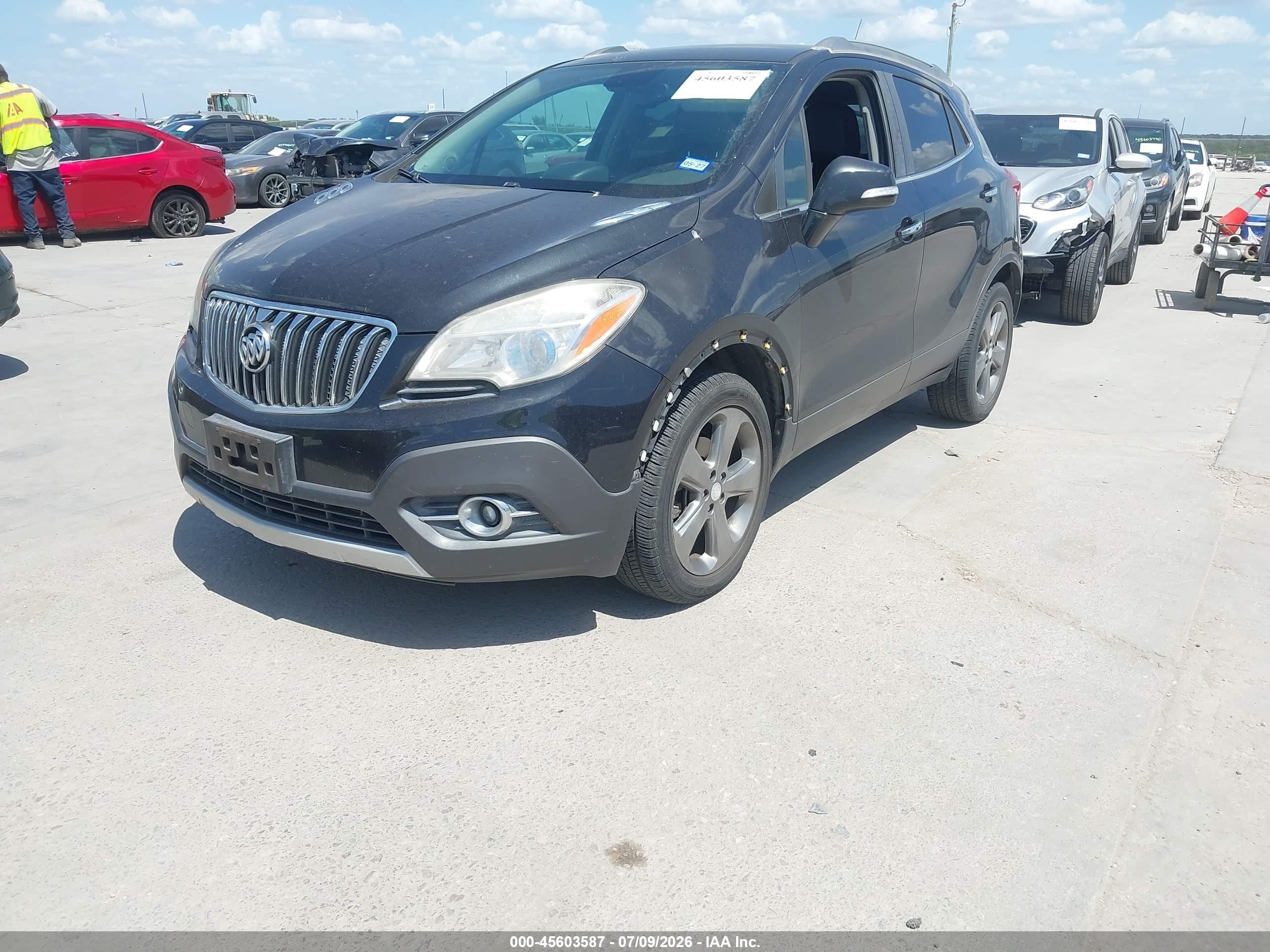2014 Buick Encore Leather Black vin: KL4CJCSB4EB642379