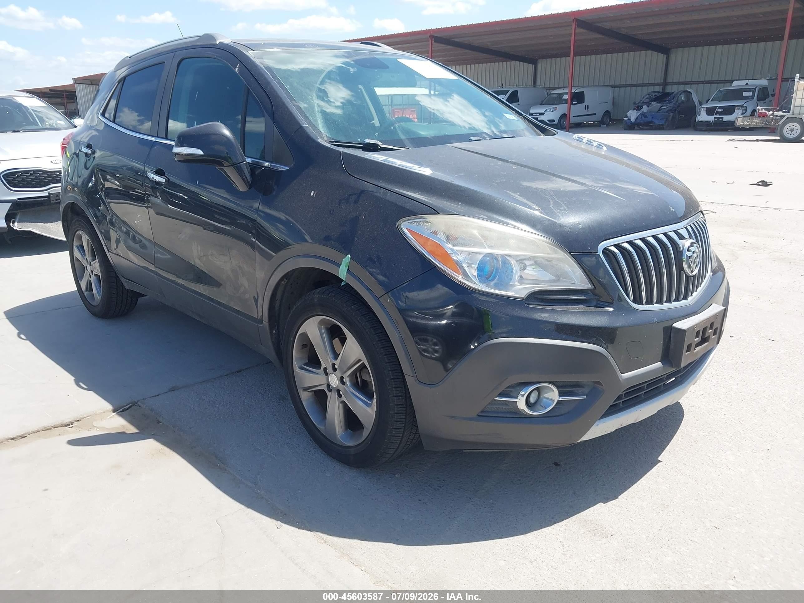 2014 Buick Encore Leather Black vin: KL4CJCSB4EB642379