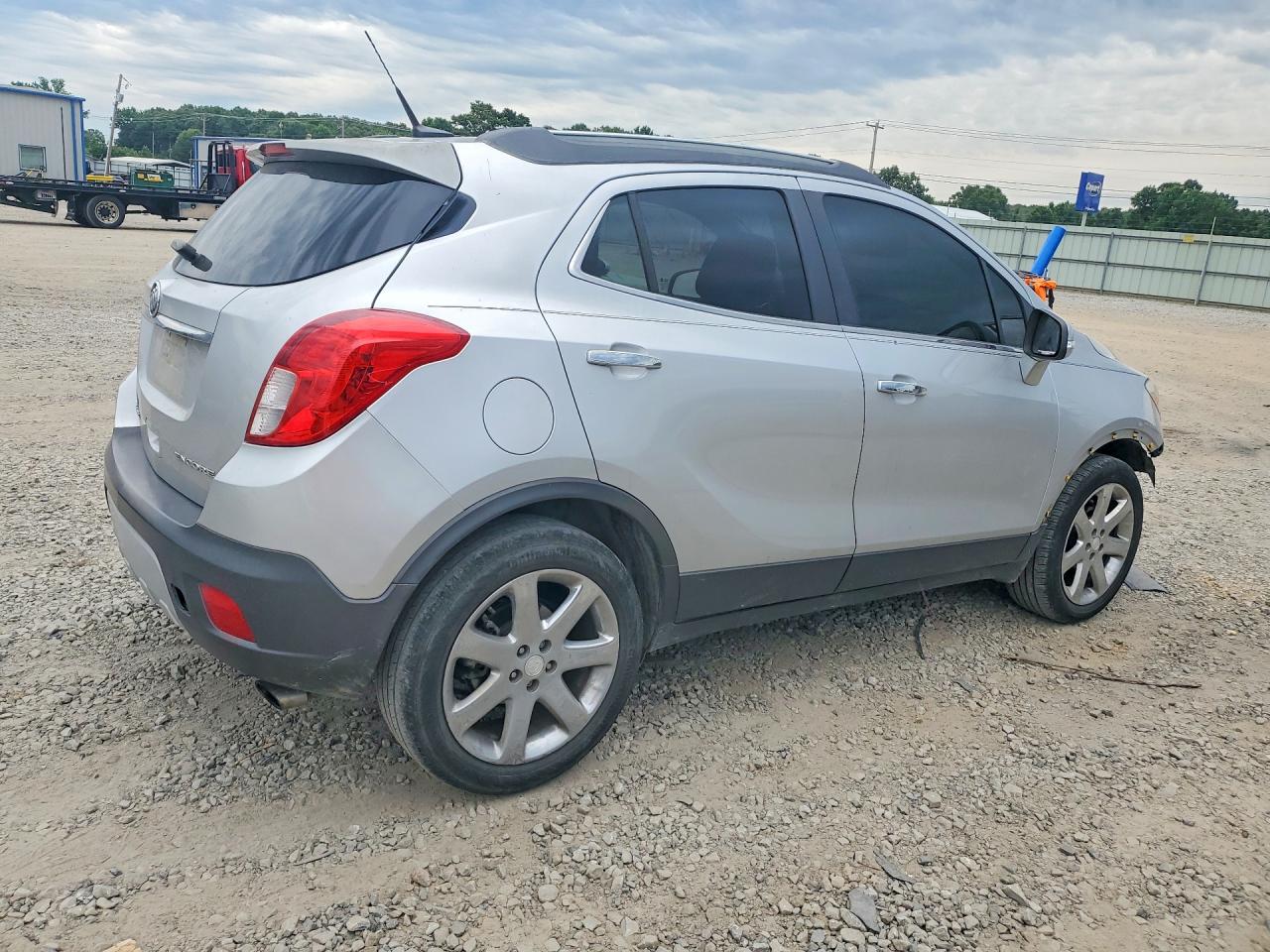 2014 Buick Encore Silver vin: KL4CJCSB4EB659344